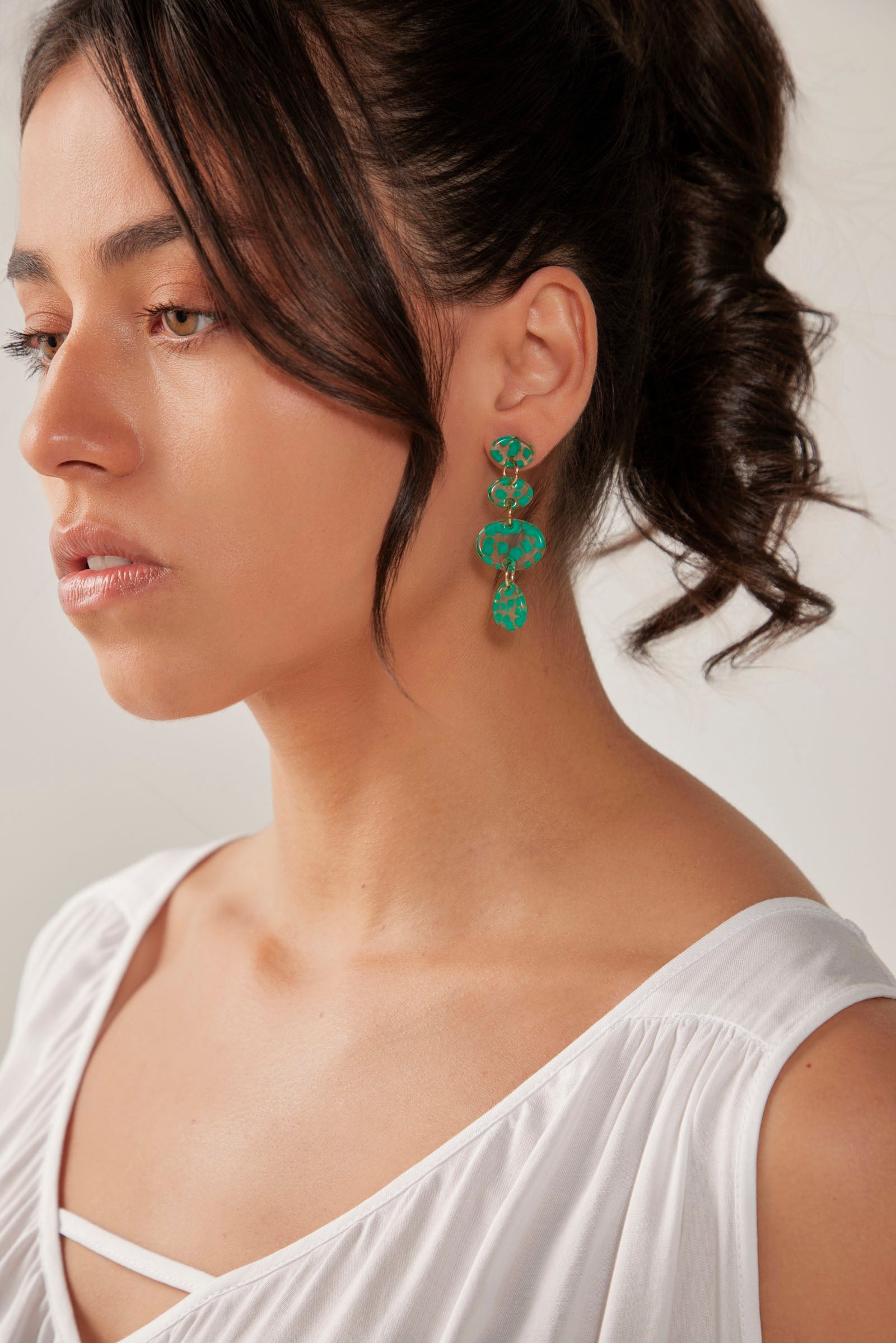 Isola Earring - Verde