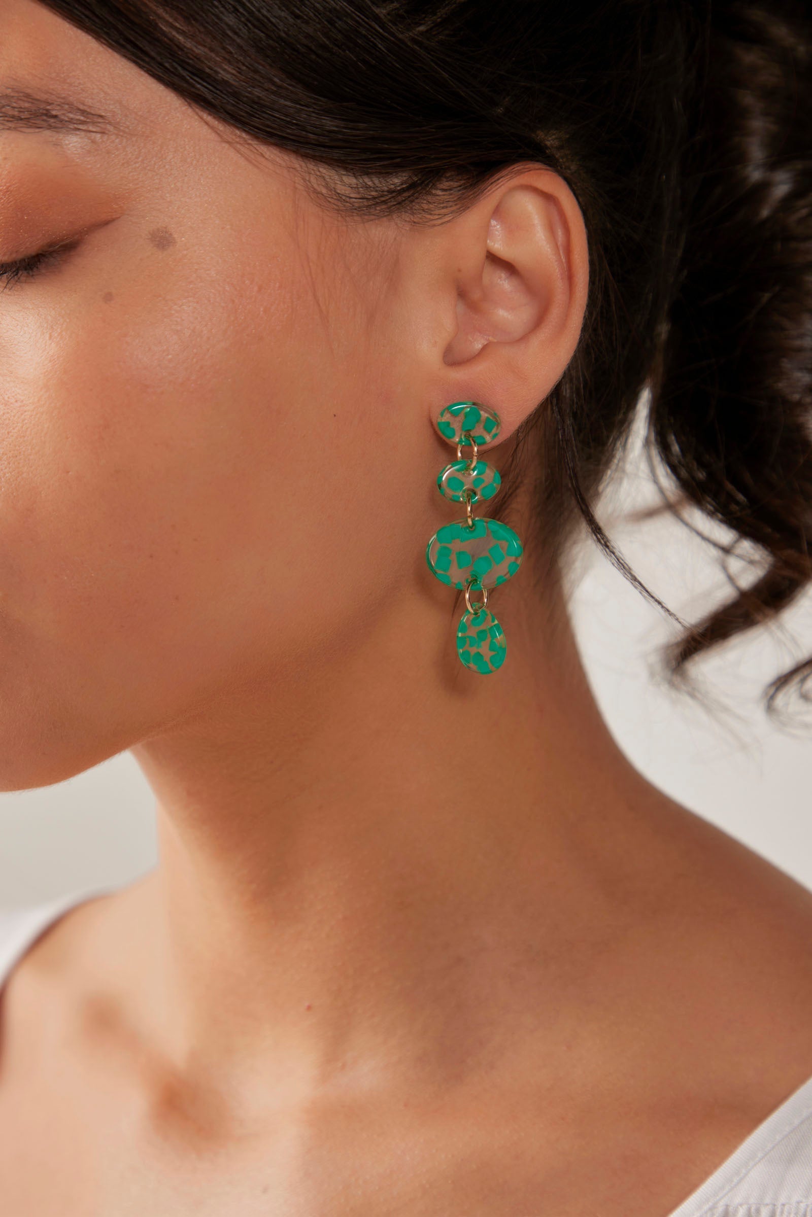 Isola Earring - Verde
