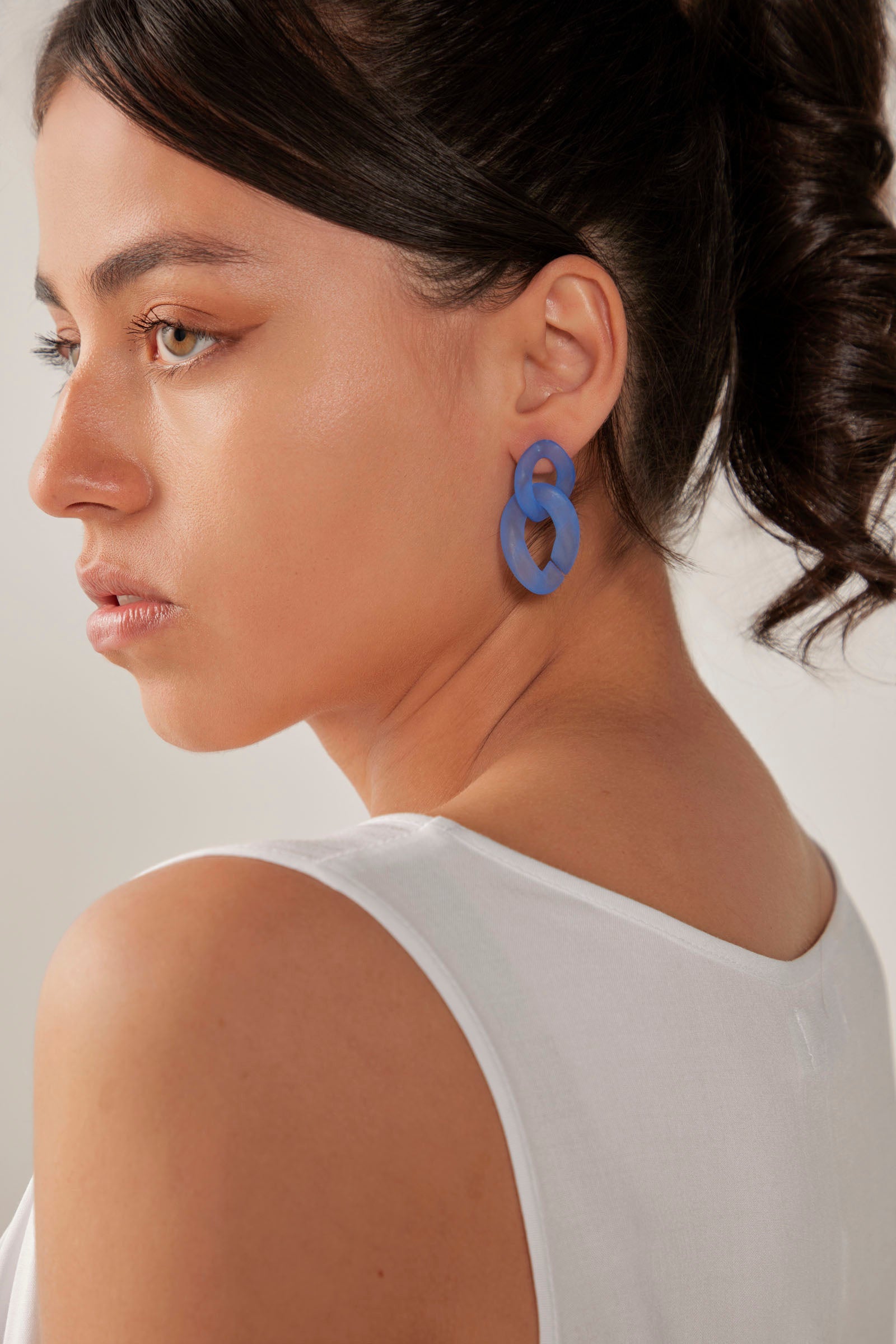 Isola Link Earring - Riviera