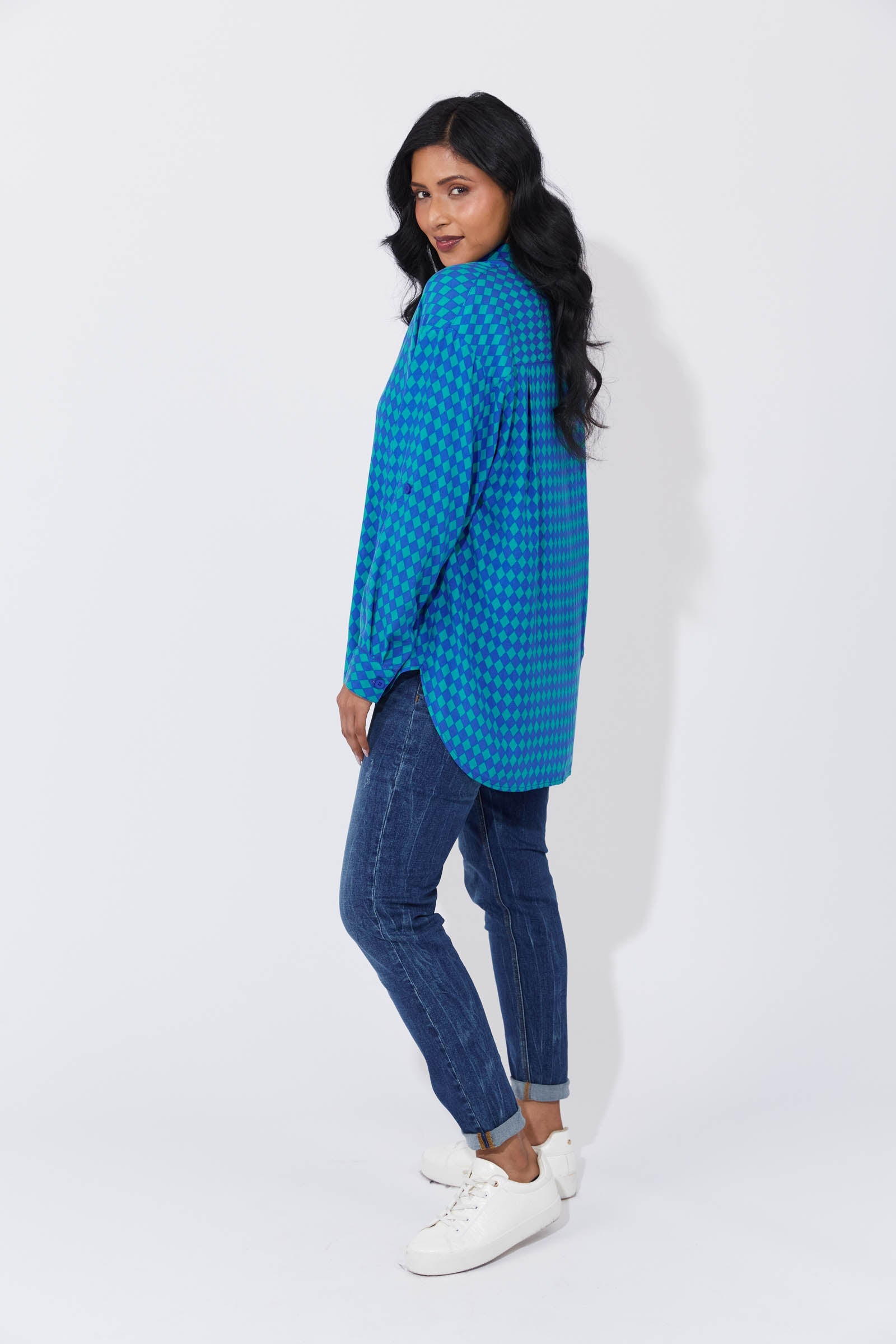 Casablanca Shirt - Blue/Oasis