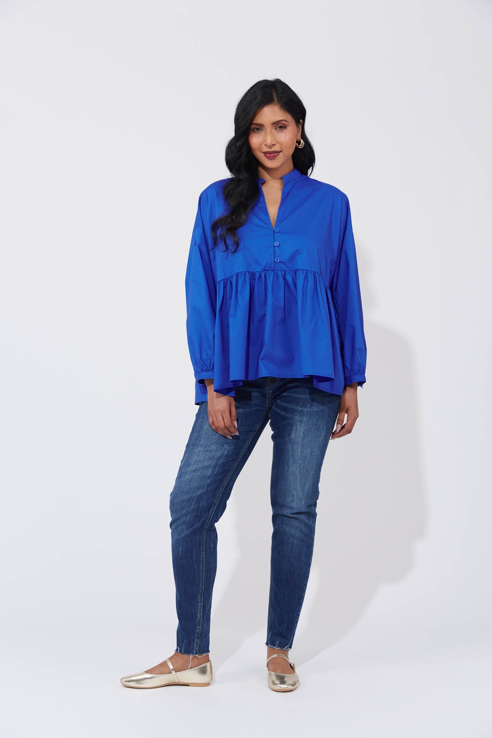 Phoenix Top - Cobalt