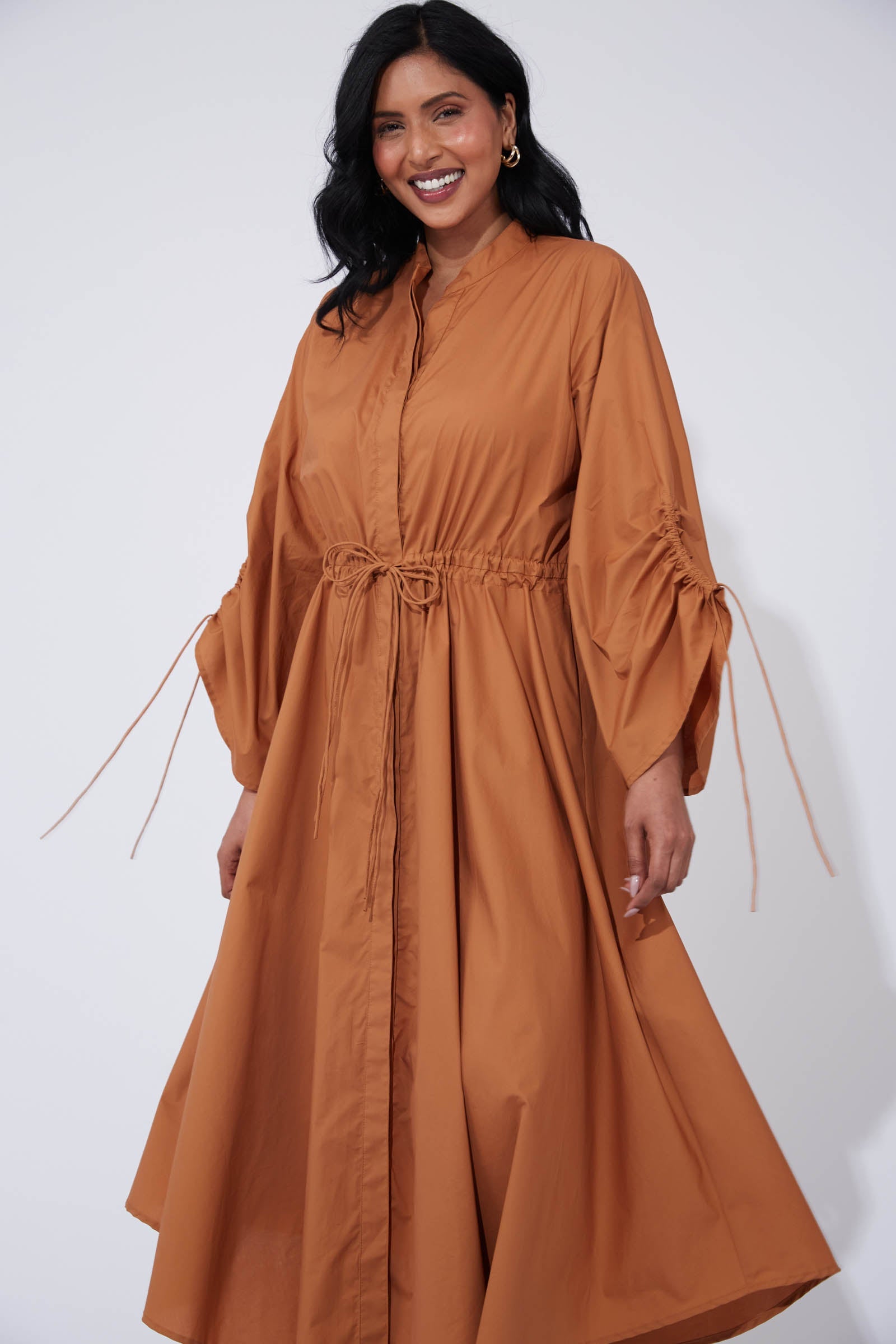 Phoenix Shirt Dress - Dune