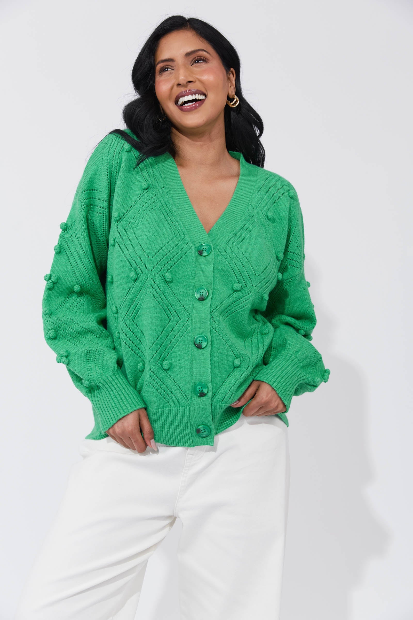 Corfu Cardigan - Oasis