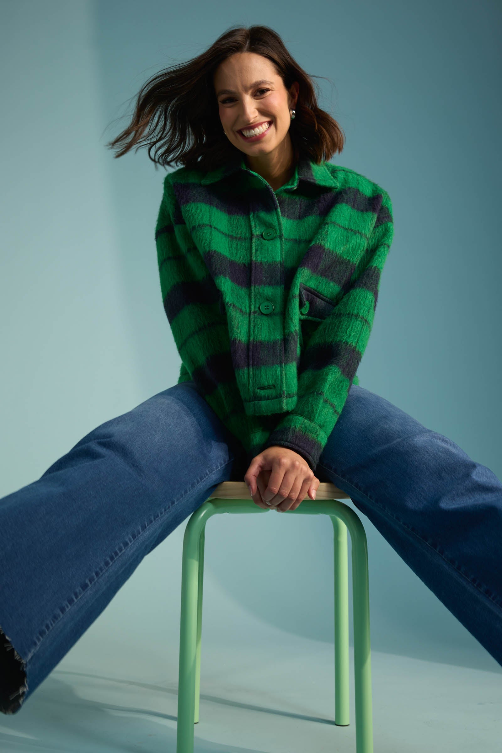 Daytona Crop Jacket - Oasis