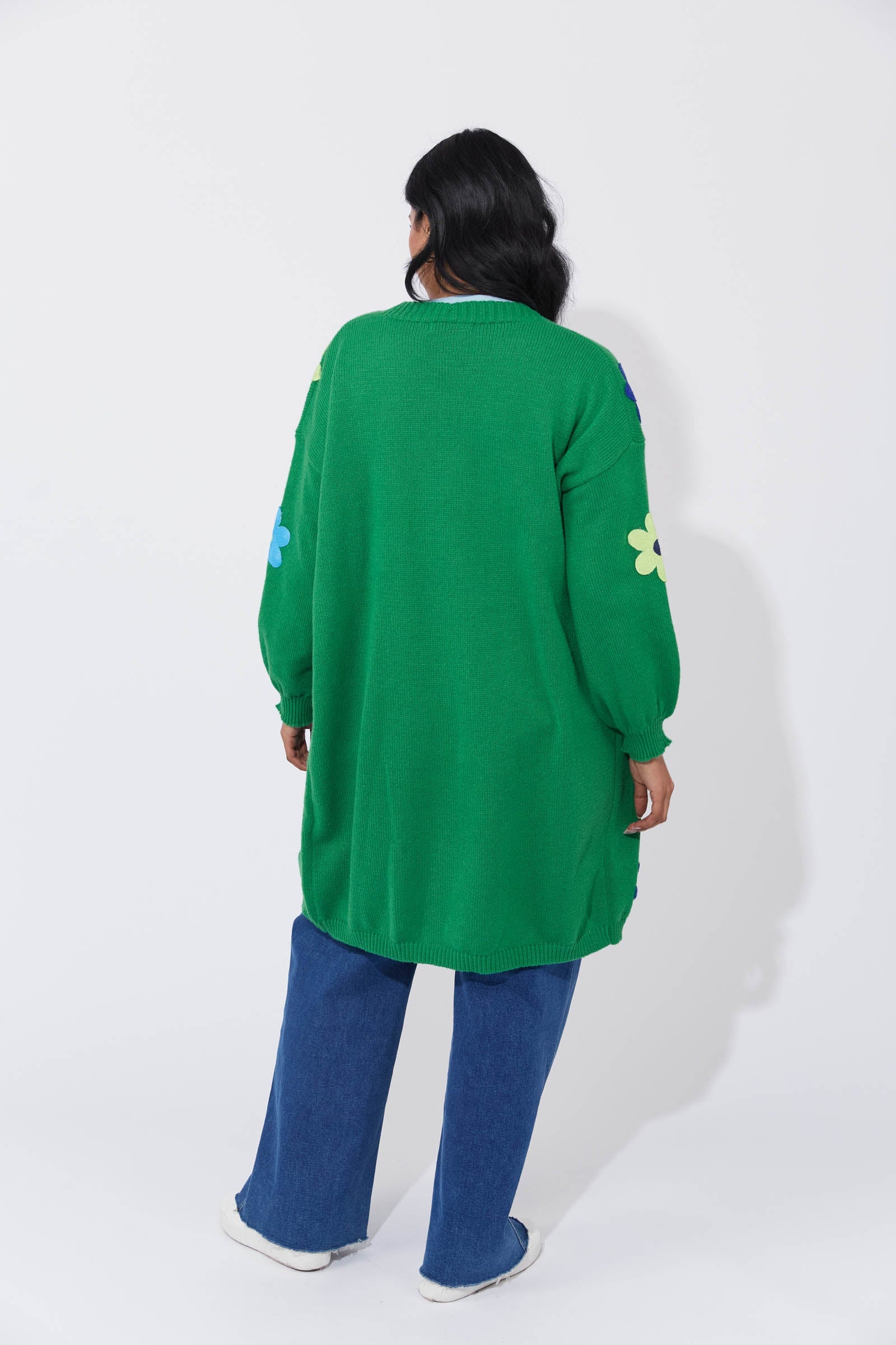 Delphi Cardigan - Blue/Oasis