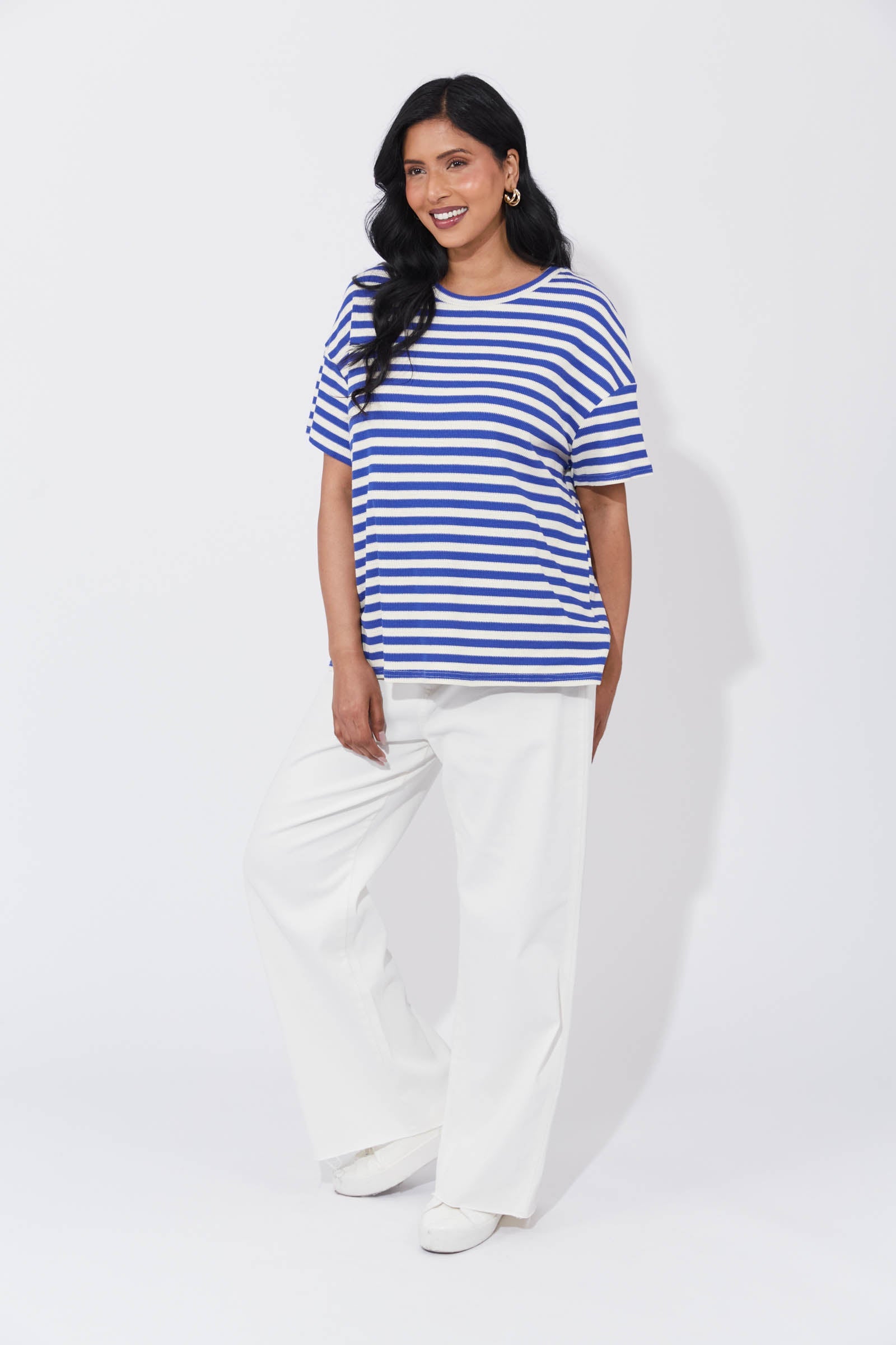 La Paz Tshirt - Cobalt