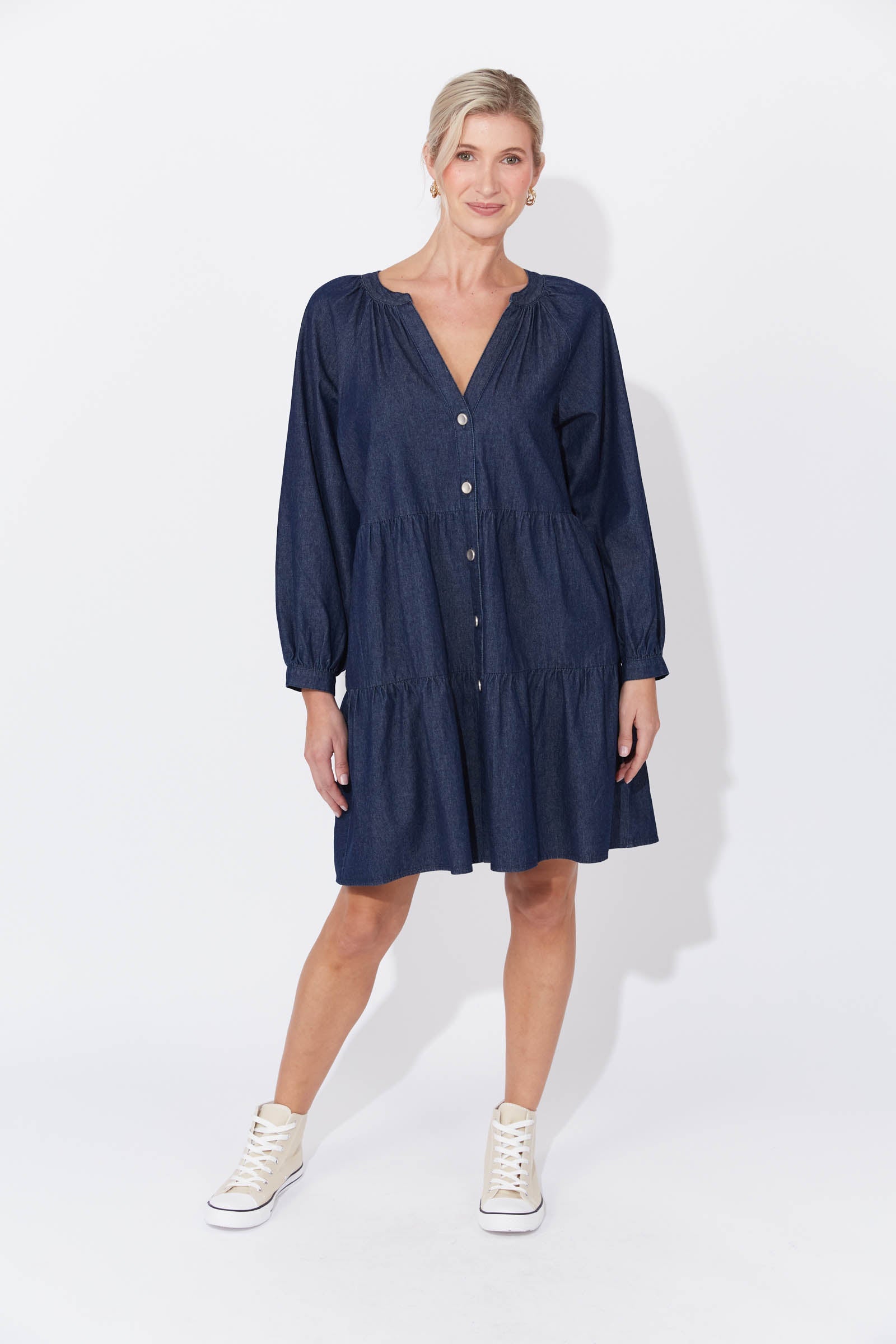 Austin Denim Dress - Indigo
