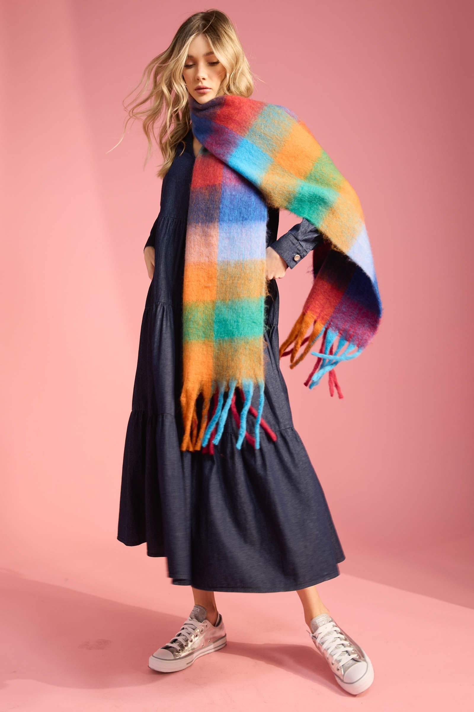 Austin Denim Maxi - Indigo