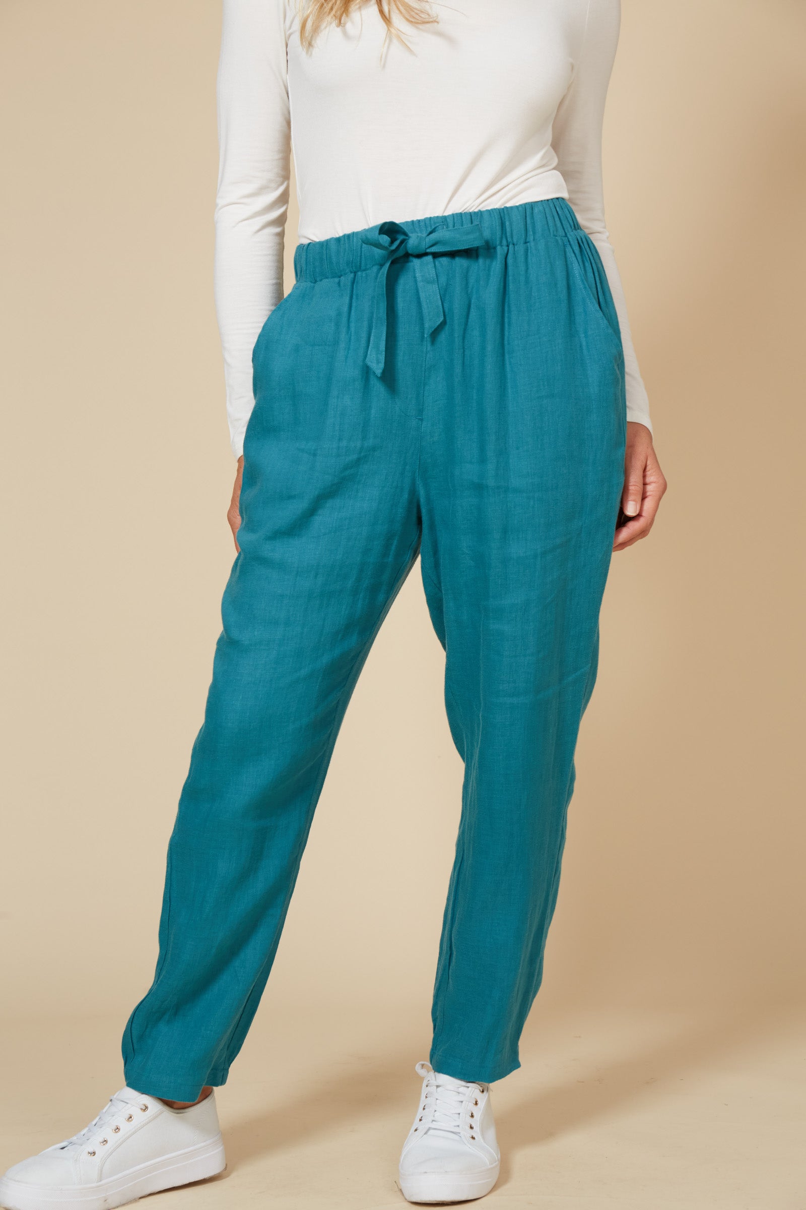 Diaz Relaxed Pant - Teal