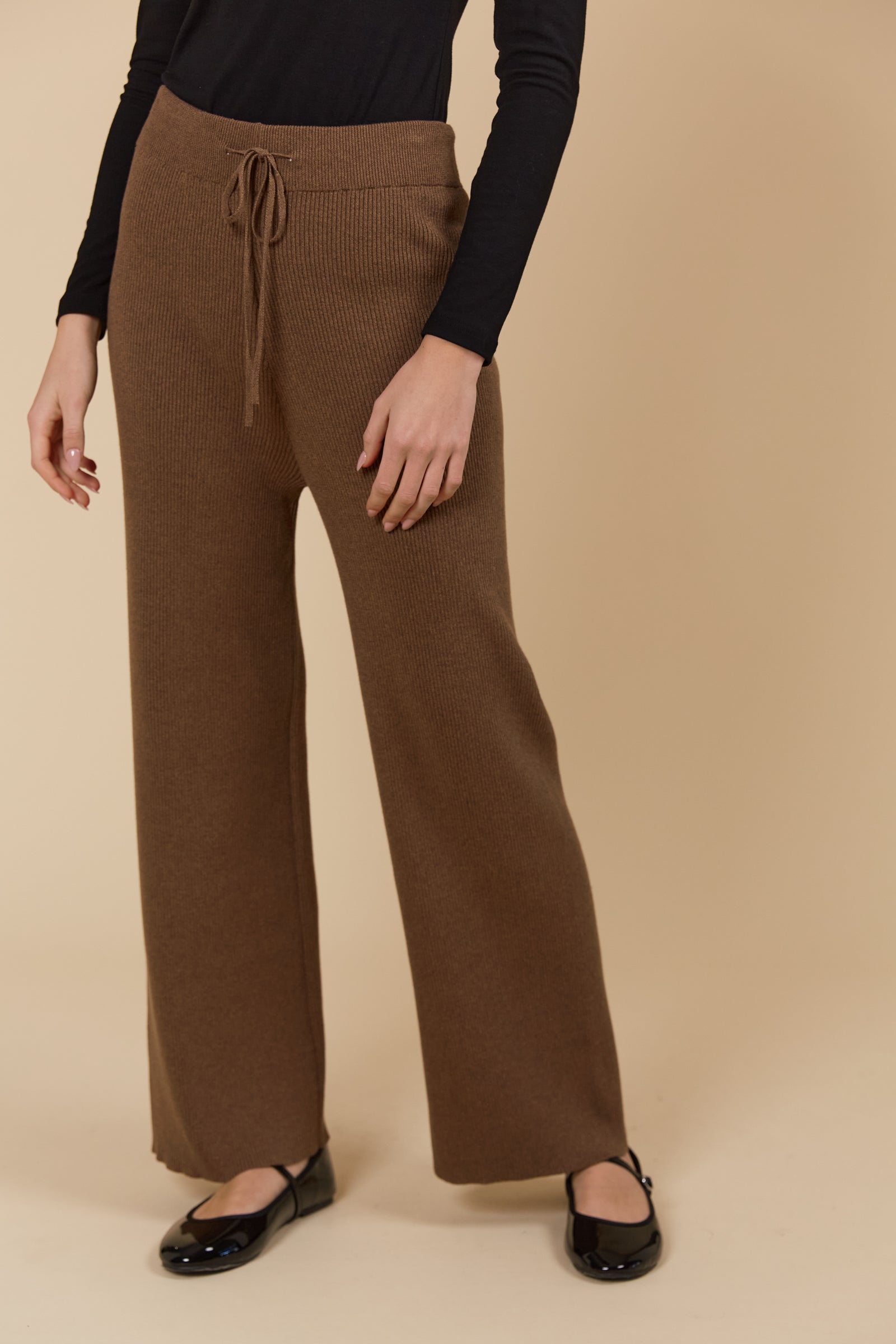 Tala Knit Pant - Toffee
