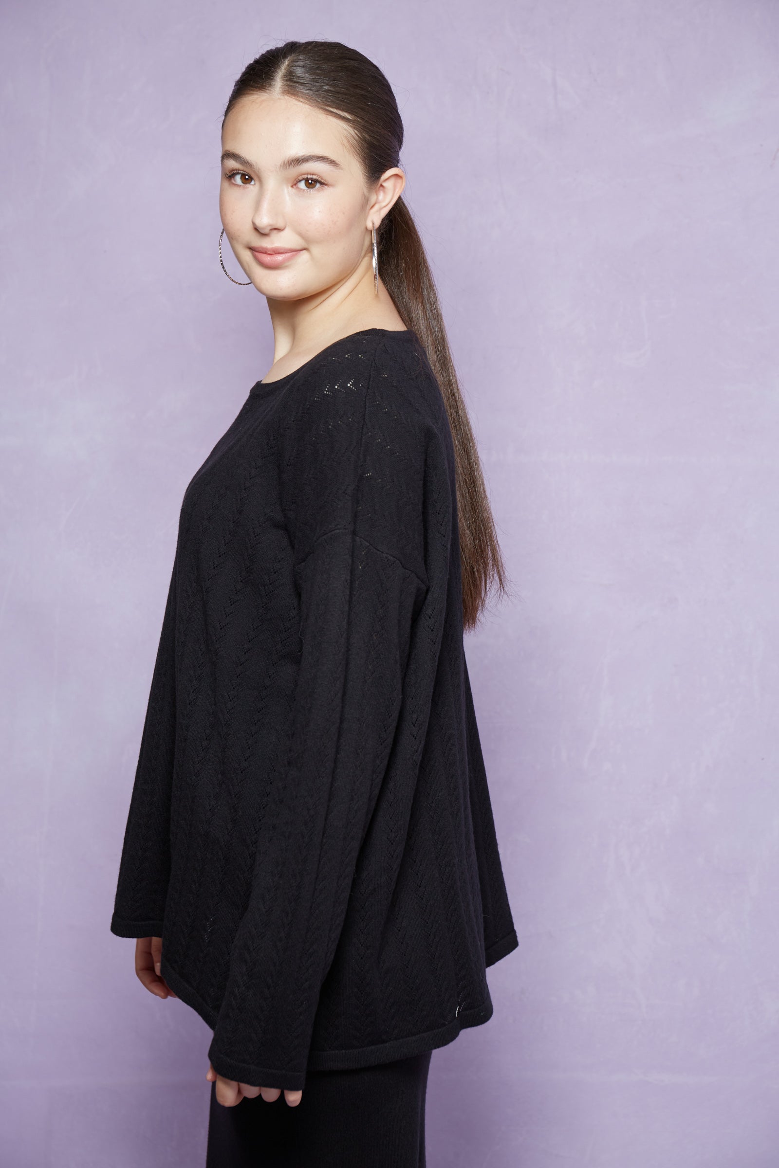 Thalia Jumper - Onyx