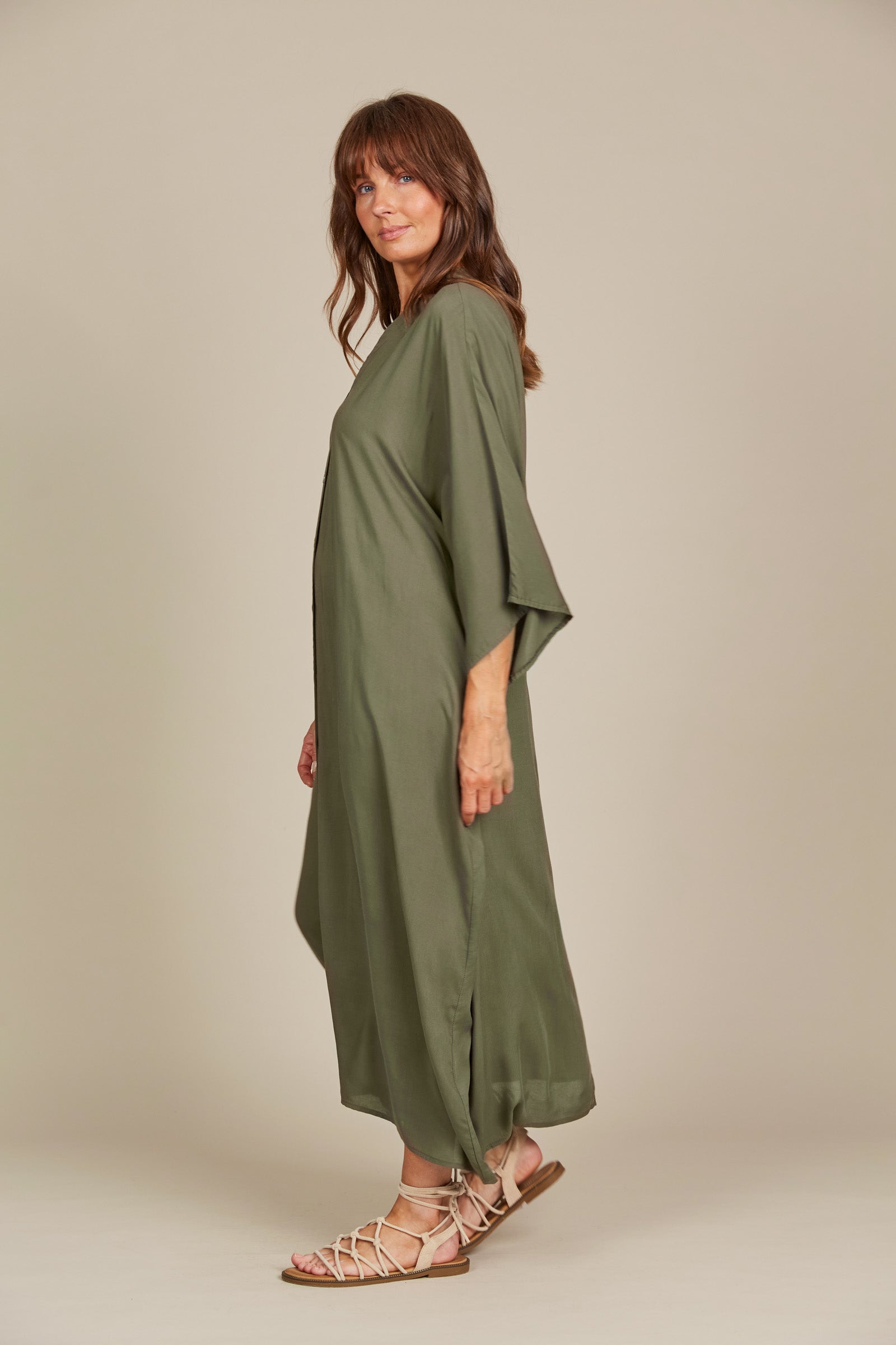 Esme Relaxed Dress - Olive
