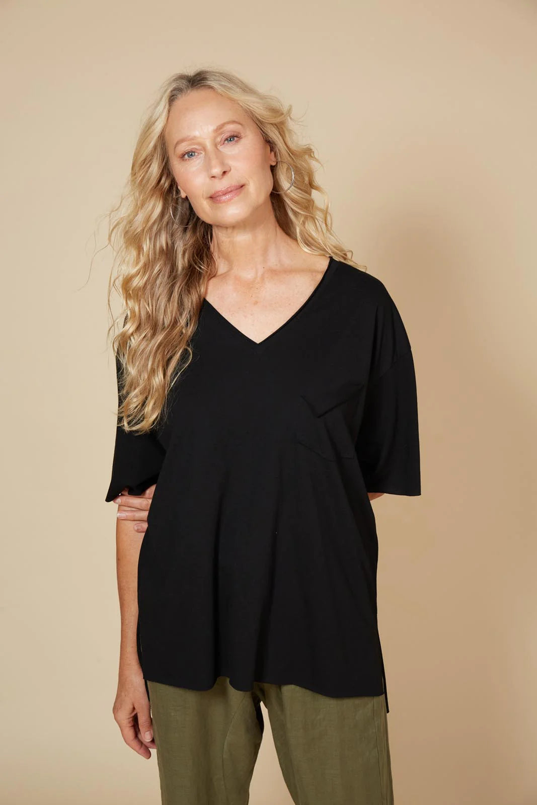 Studio Pocket Tshirt - Ebony