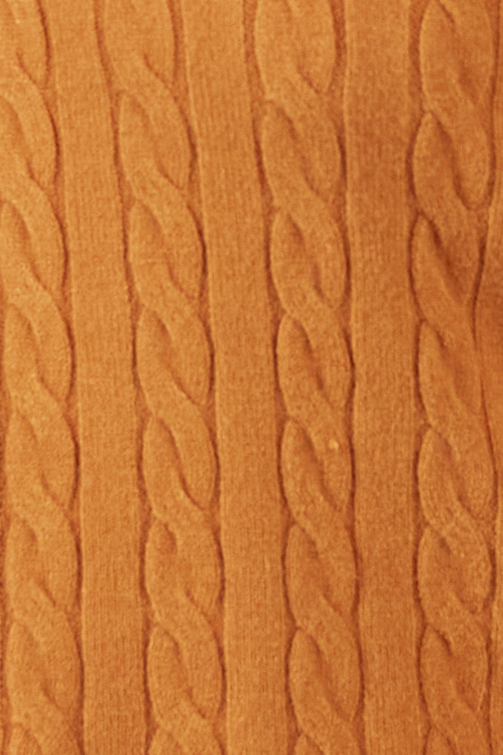 Alawa Cable Knit - Ochre - eb&ive Clothing - Knit Jumper