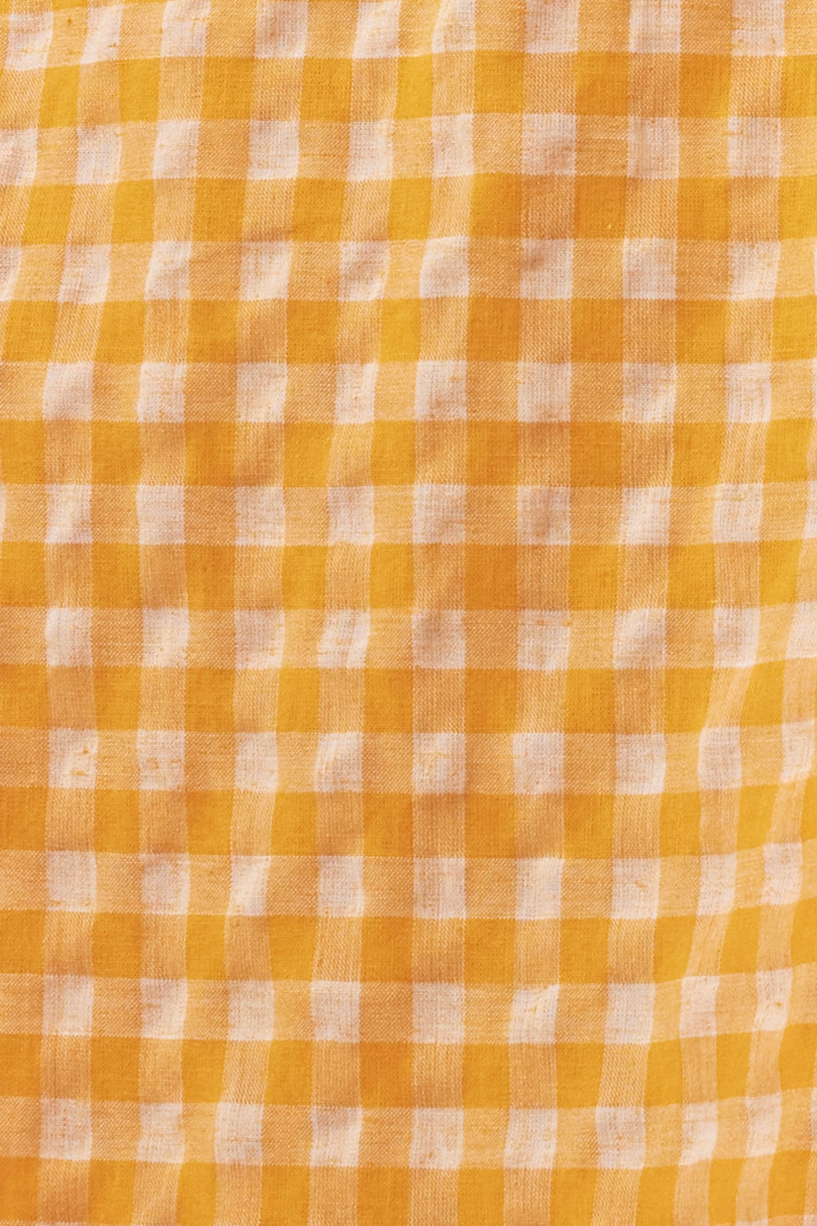 Alfresco Frill Top - Sunrise - Isle of Mine Clothing - Top Sleeveless Linen