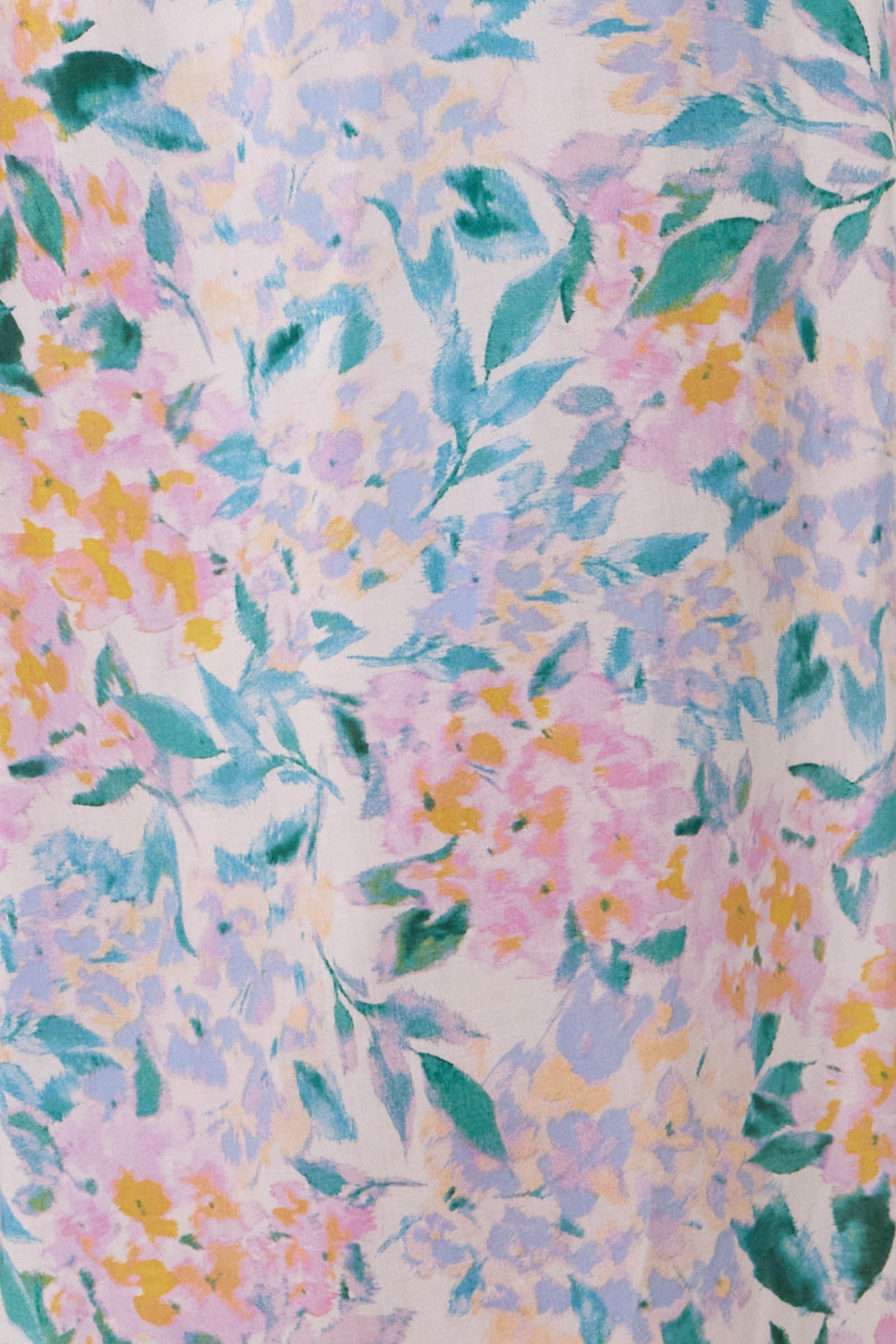 Botanical Cape - Salt Hydrangea - Isle of Mine Clothing - Kimono Cape Long