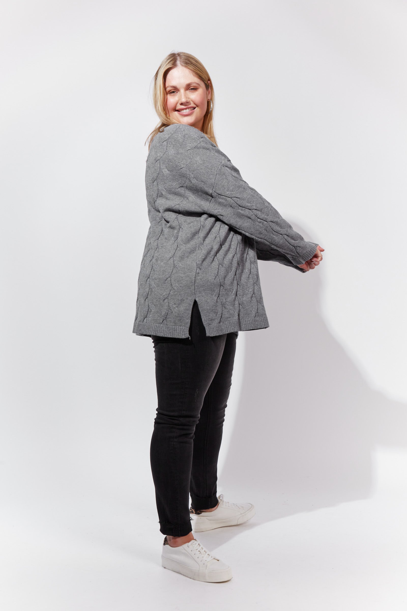 Tivoli Cable Knit - Nickel