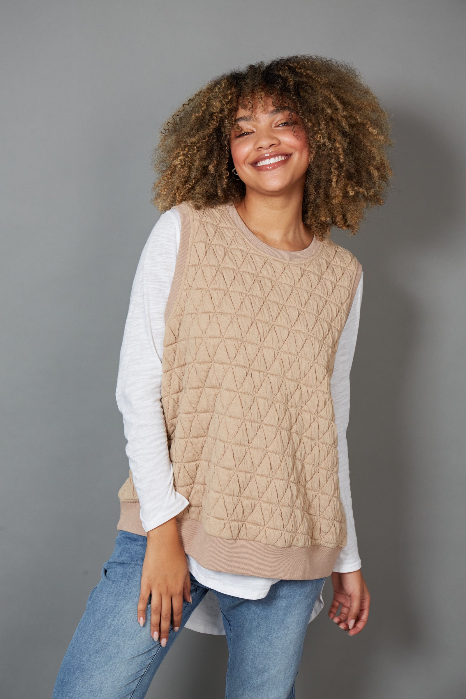 La Vida Vest - Camel