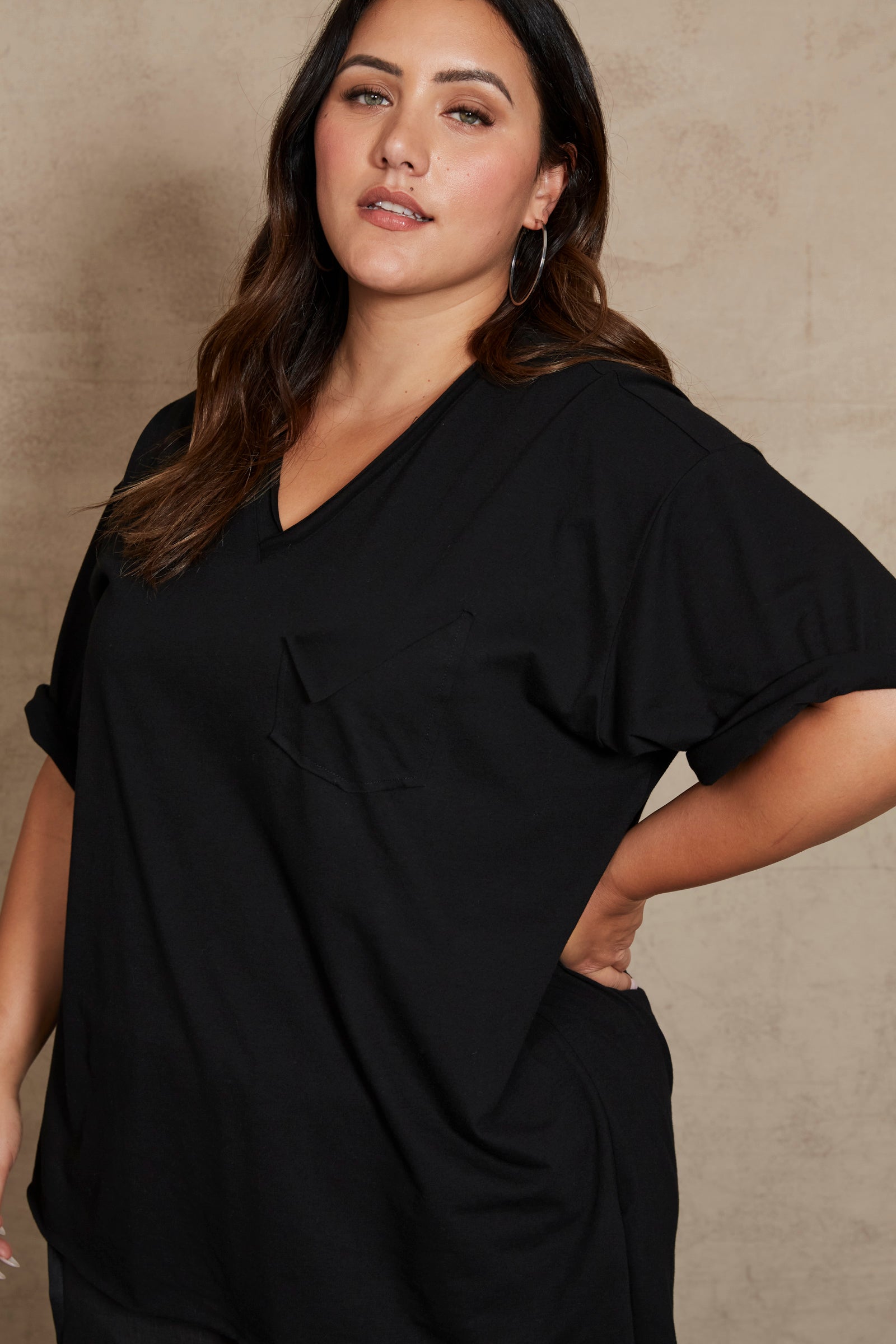 Studio Pocket Tshirt - Ebony