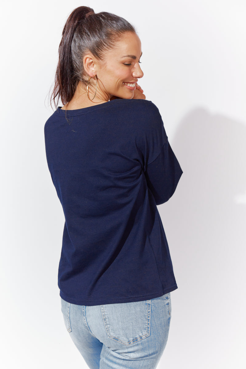 Haven Relax Tshirt - Indigo