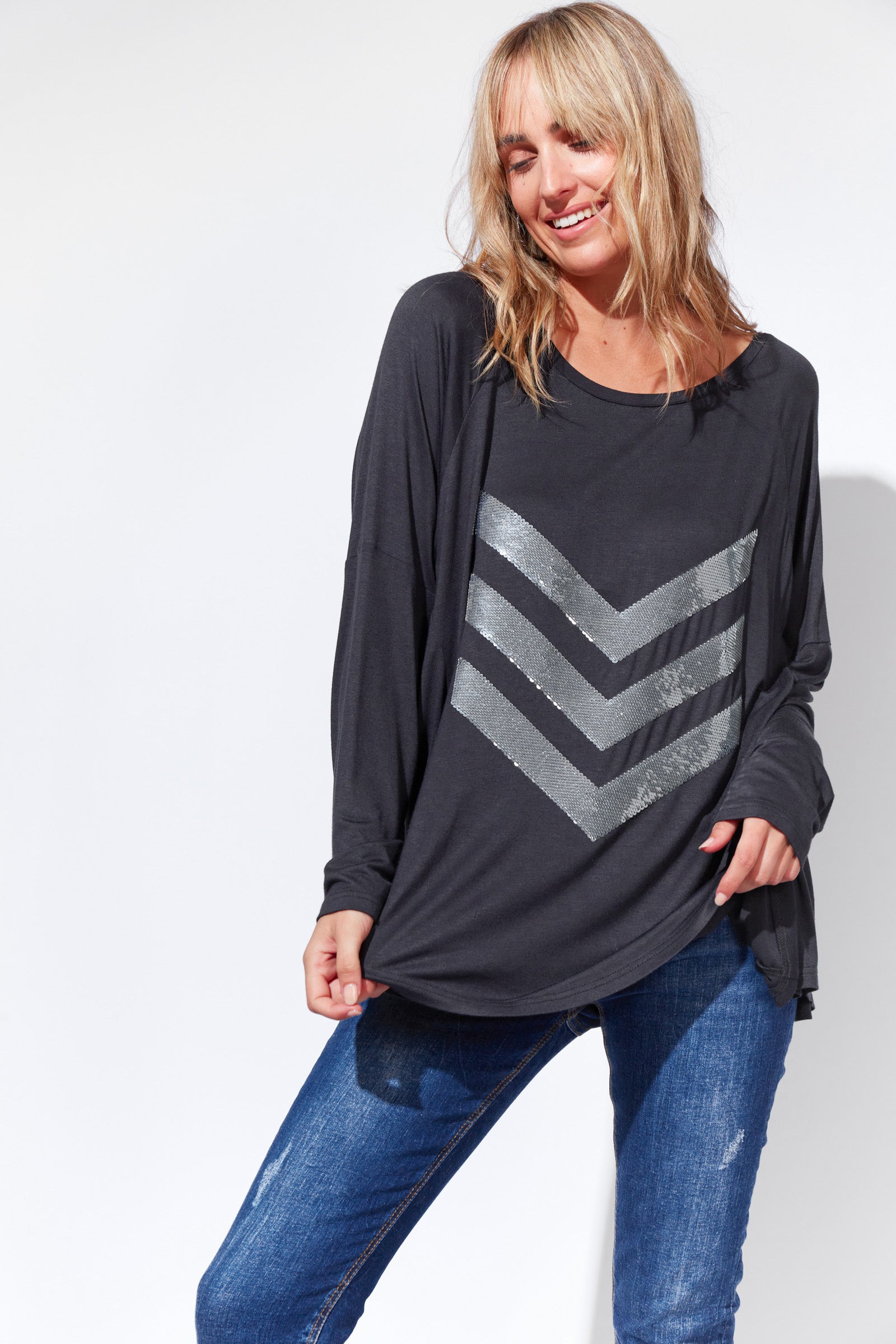 Pila Arrow Tshirt - Indigo