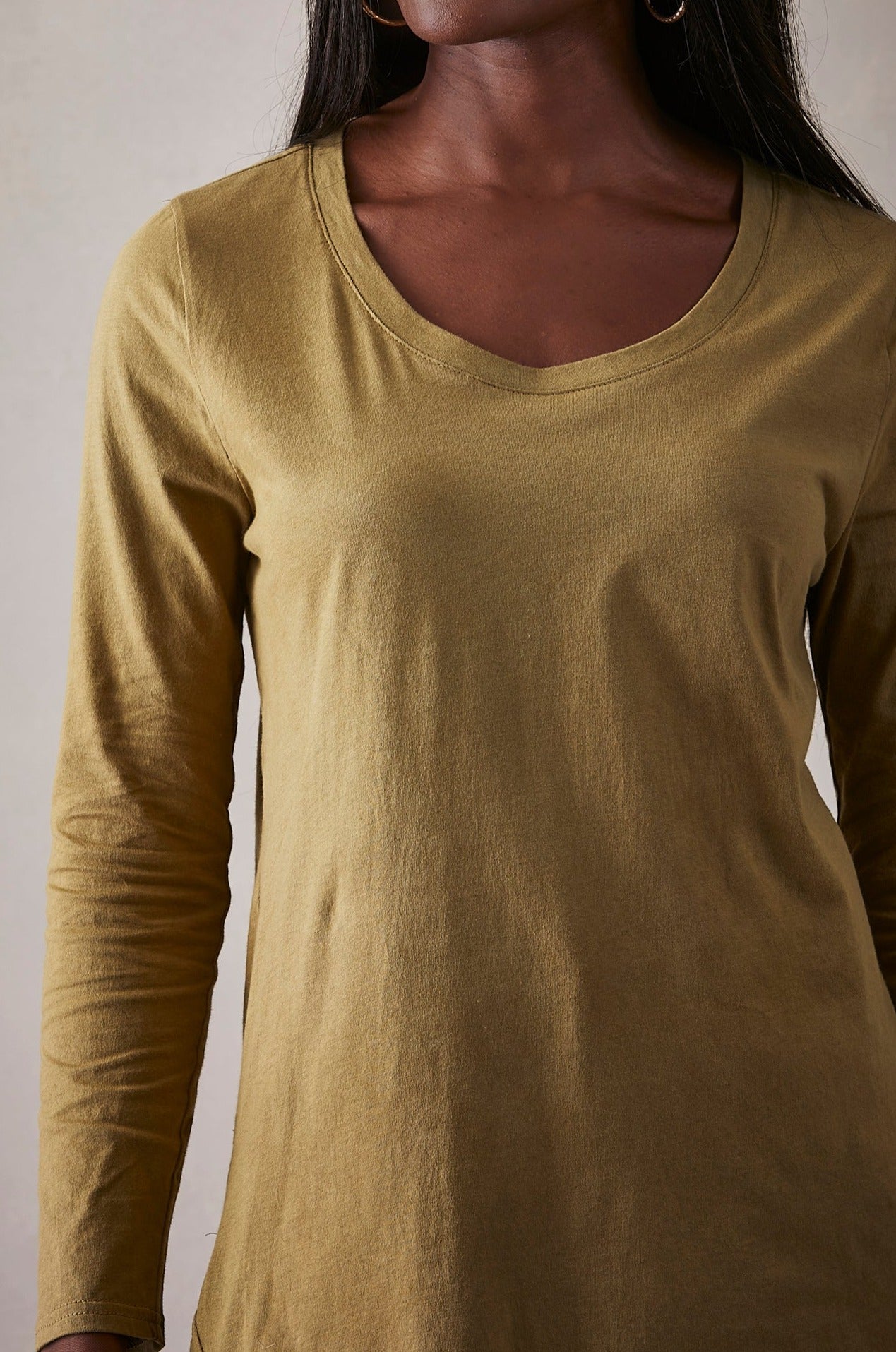 Relax Tshirt - Dijon - eb&ive Clothing - Top Tshirt L/S Relaxed