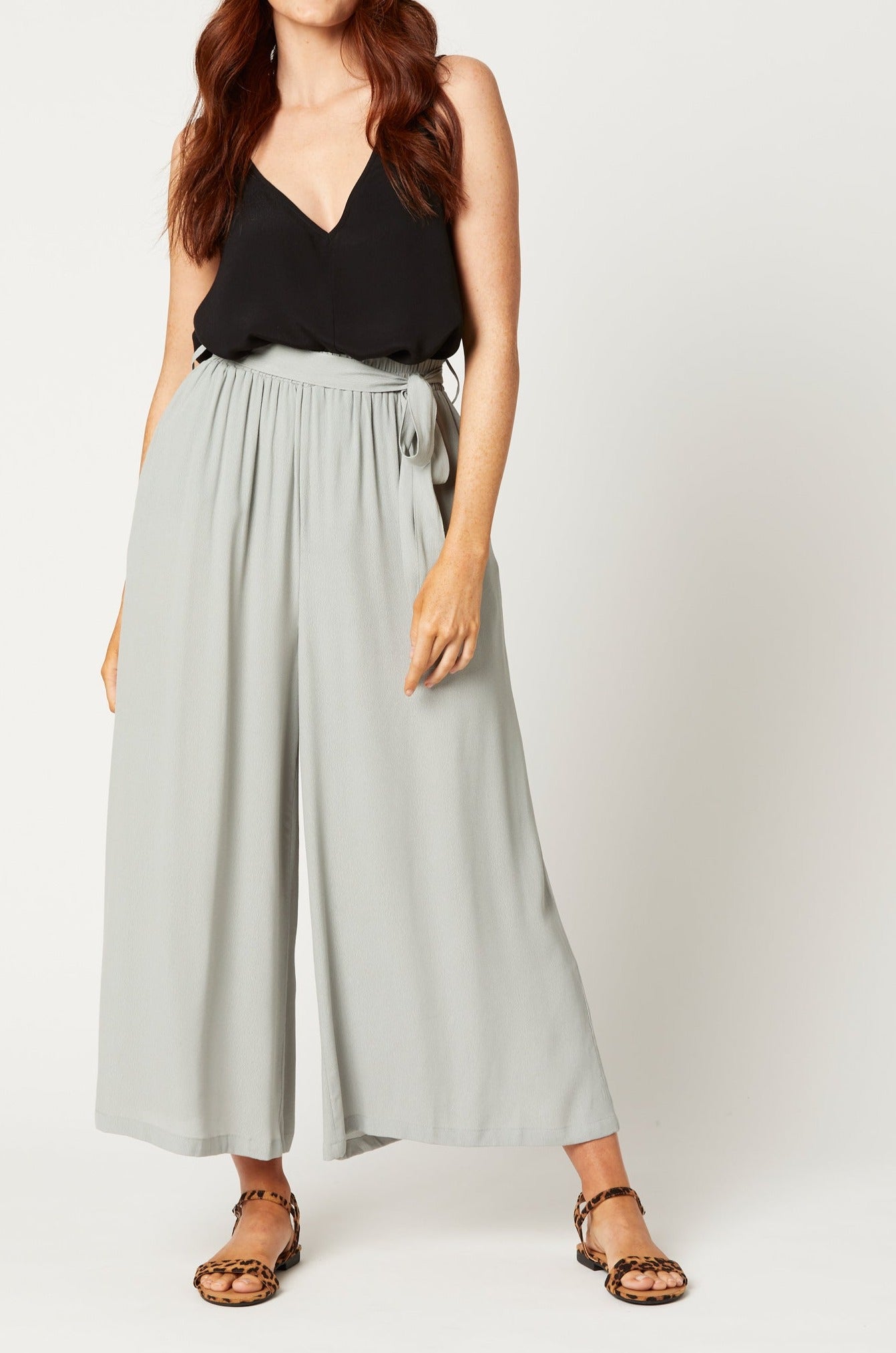 Tribal Pant - Bamboo - eb&ive Clothing - Pant Relaxed Crop