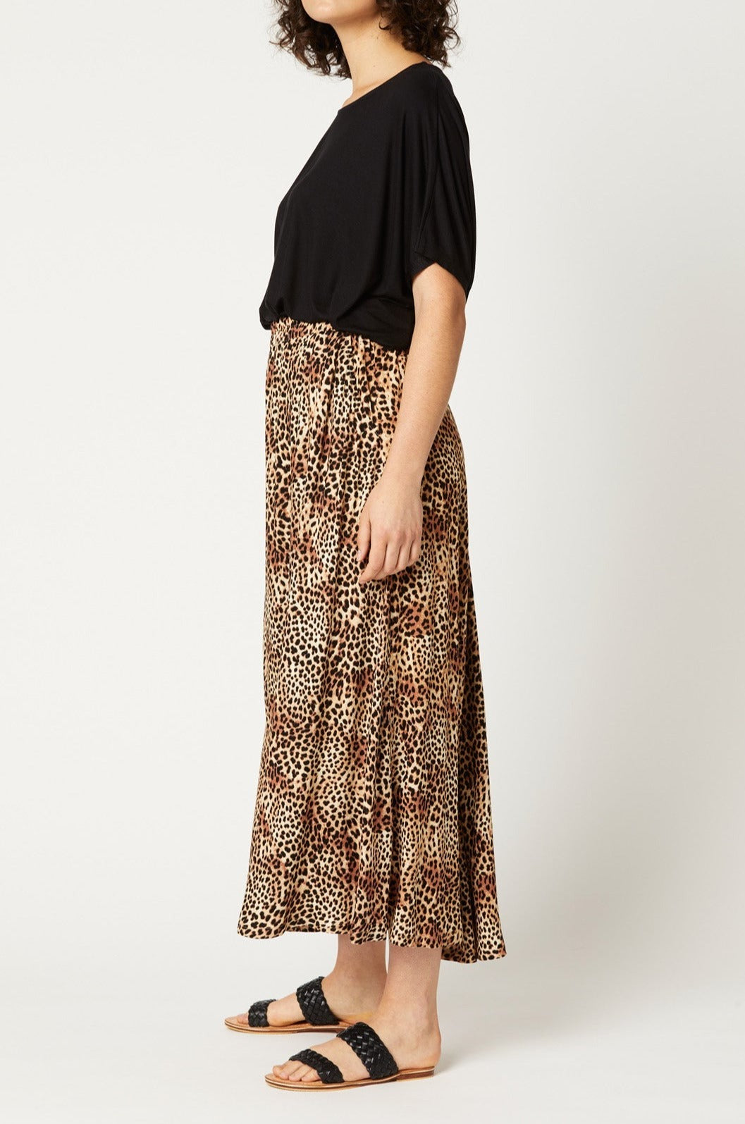 Tribal Skirt - Cheetah - eb&ive Clothing - Skirt Maxi