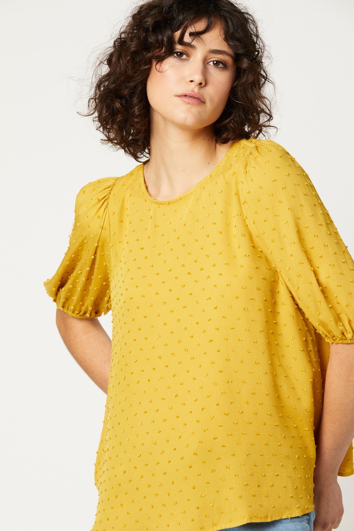 Jungle Top - Maize - eb&ive Clothing - Top S/S
