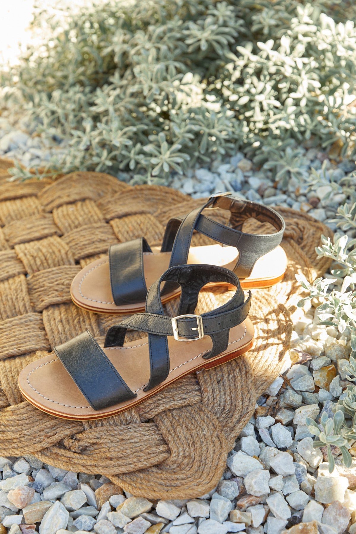 Tribal Sandal - Ebony - eb&ive Footwear - Sandals