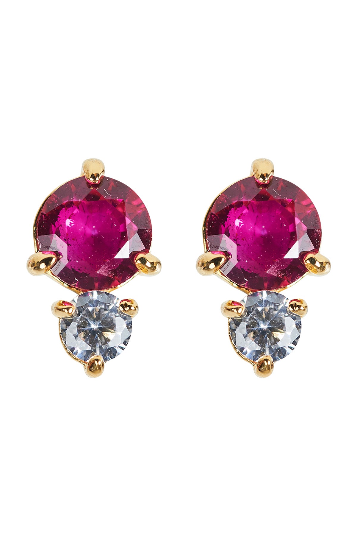 Instinctive Earring - Ruby