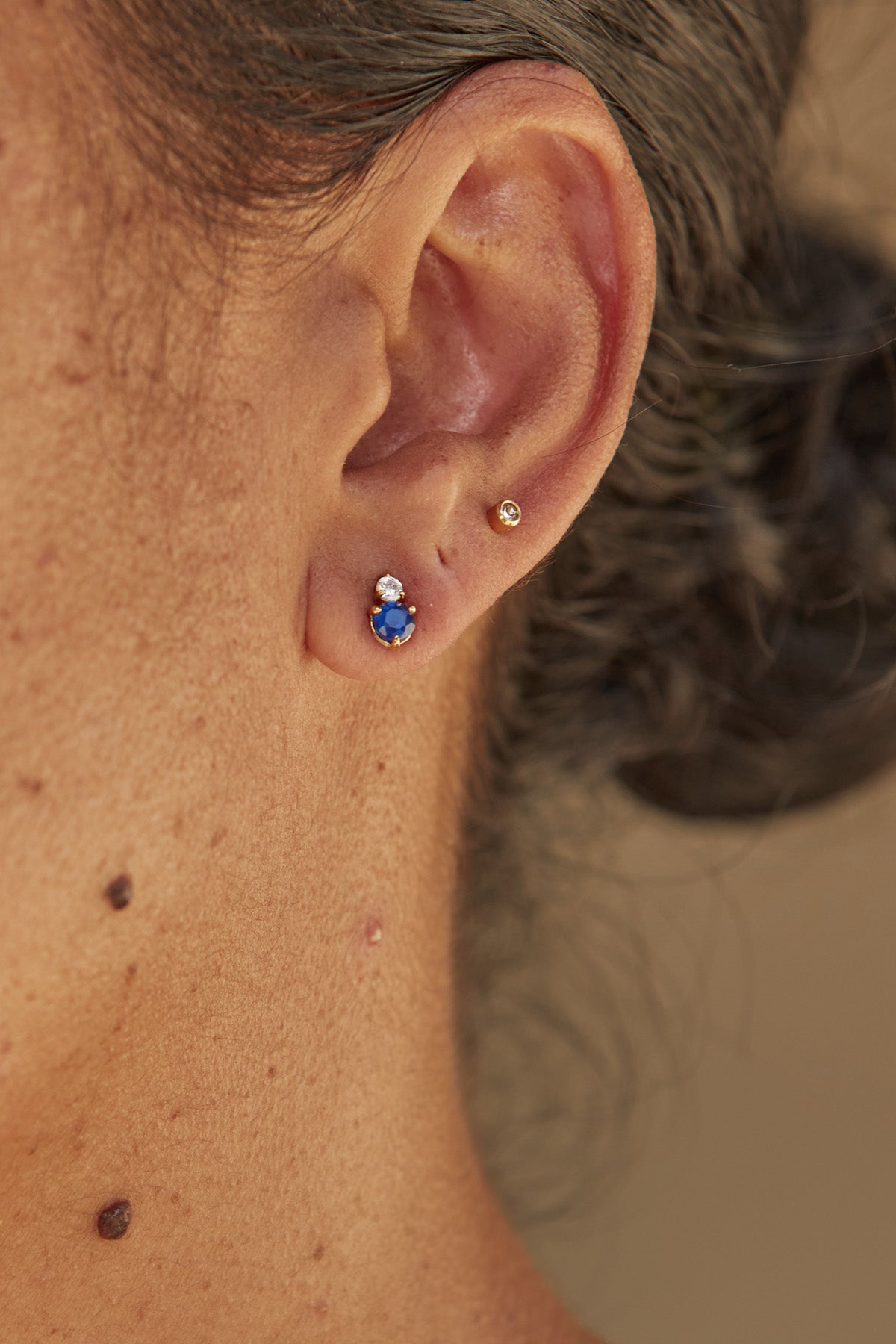 Instinctive Earring - Sapphire