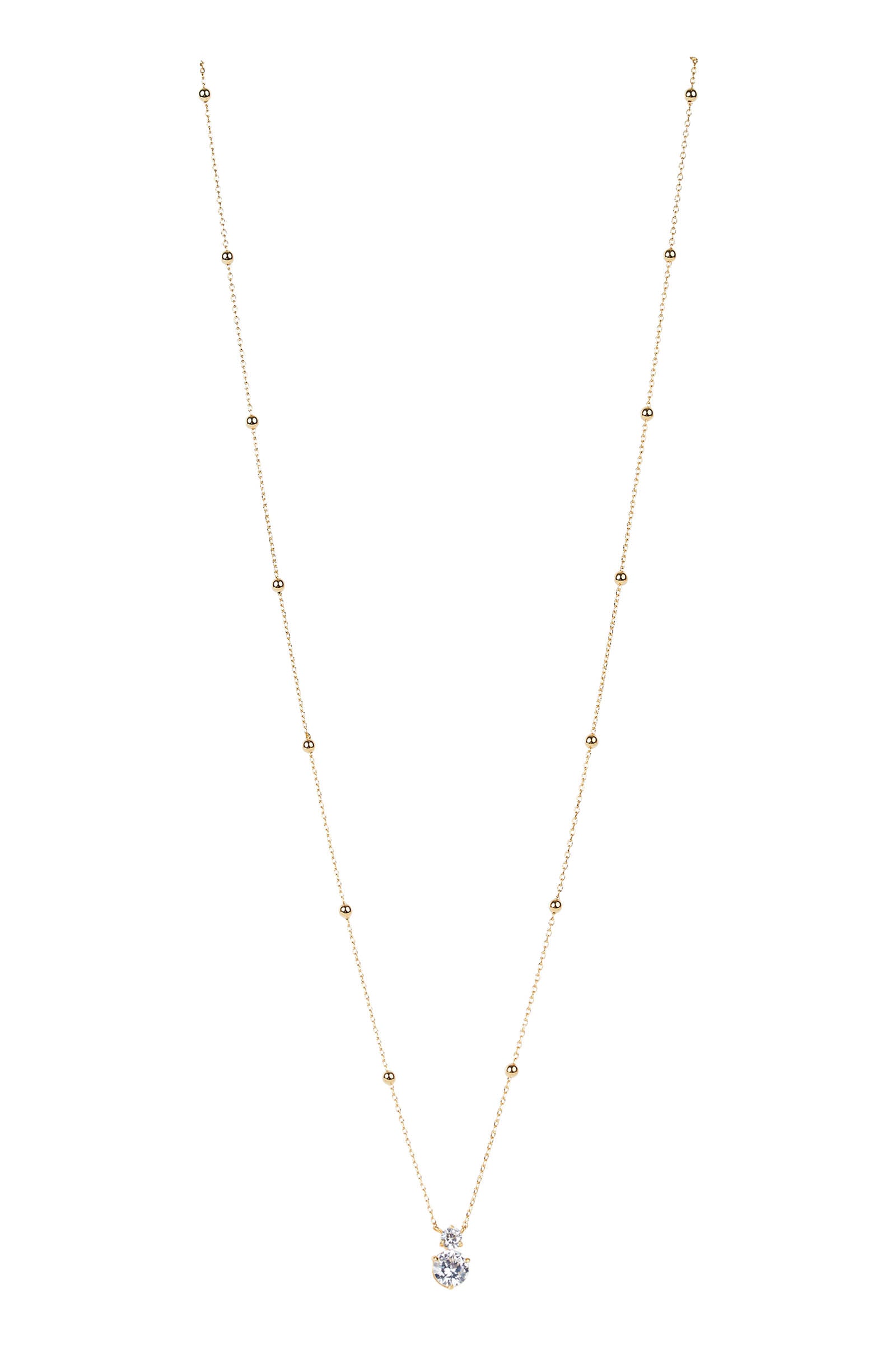 Instinctive Necklace - Diamante