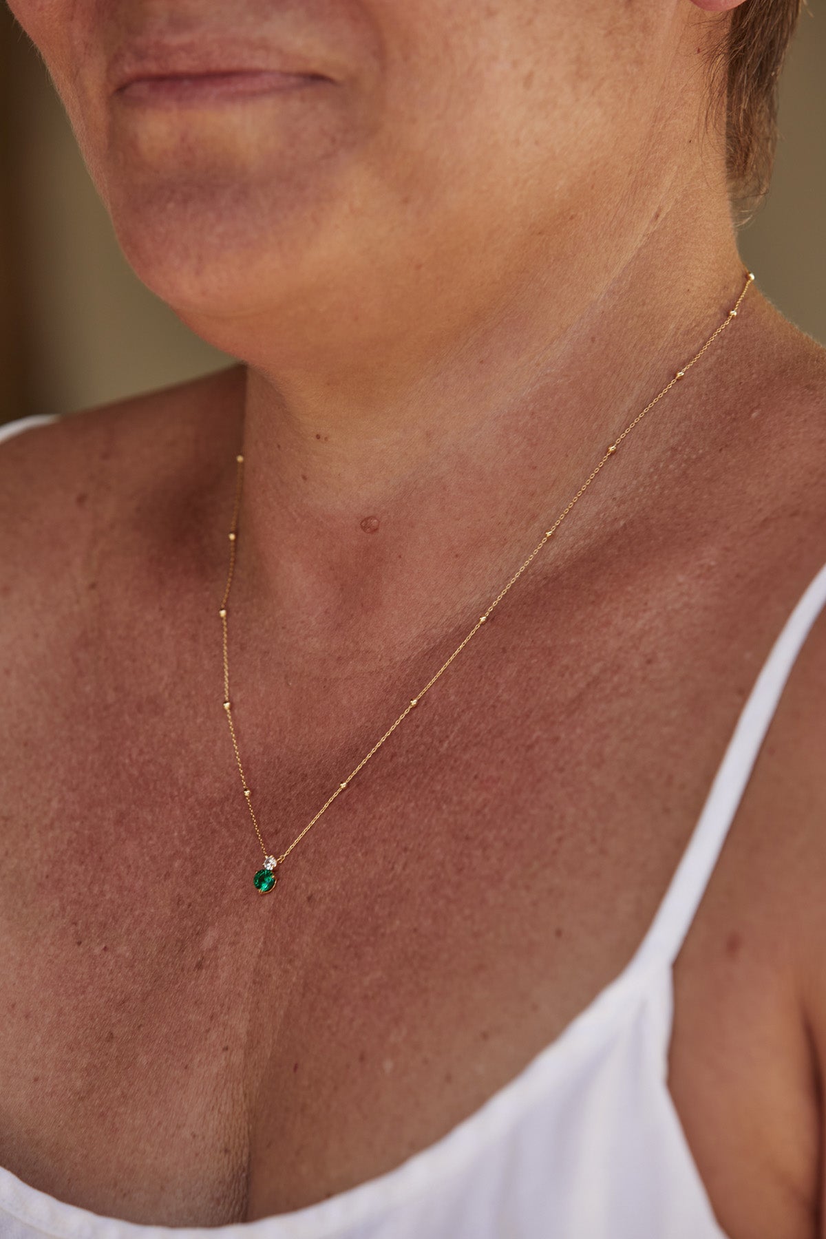 Instinctive Necklace - Emerald