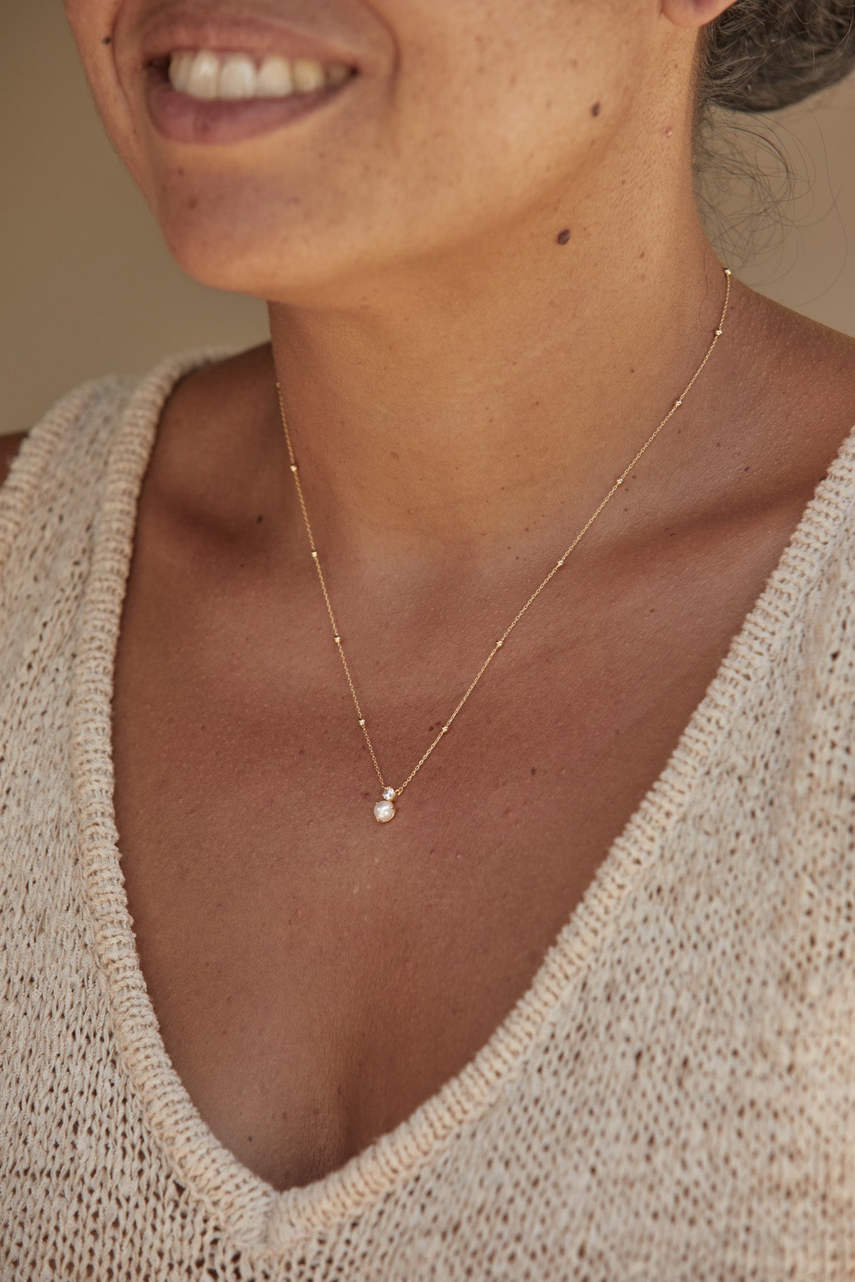 Instinctive Necklace - Pearl