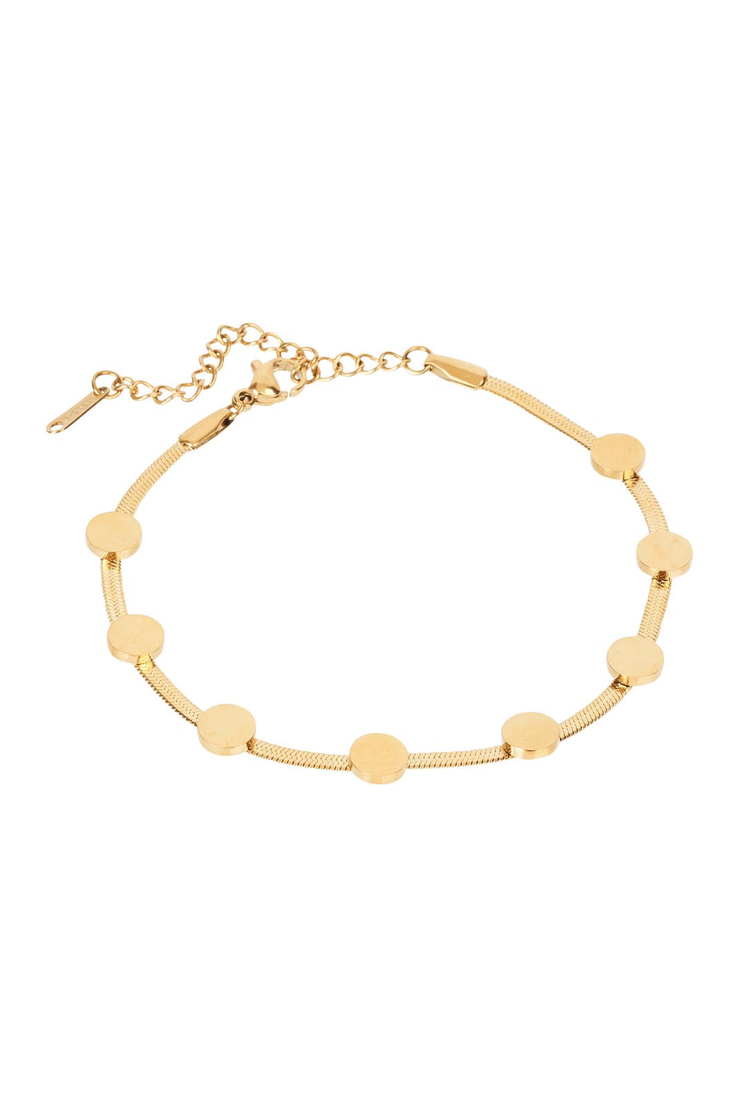 Ceduna Bracelet - Gold Disc - eb&ive Bracelet