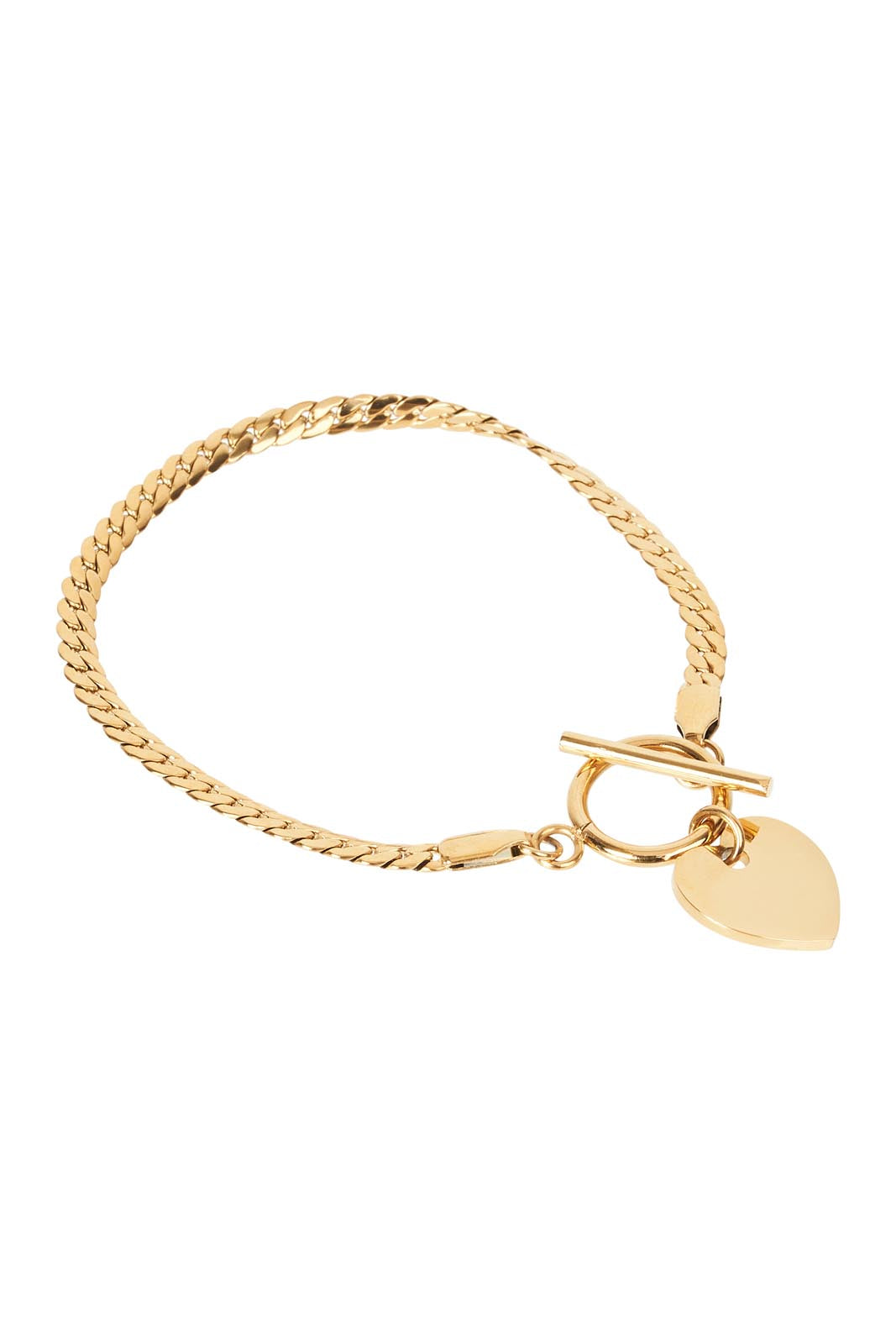 Ceduna Bracelet - Gold Heart - eb&ive Bracelet