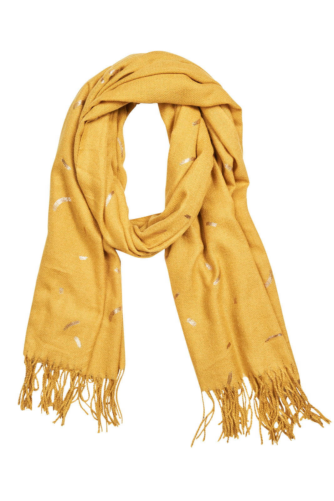 Roma Scarf - Mustard - eb&ive Scarves