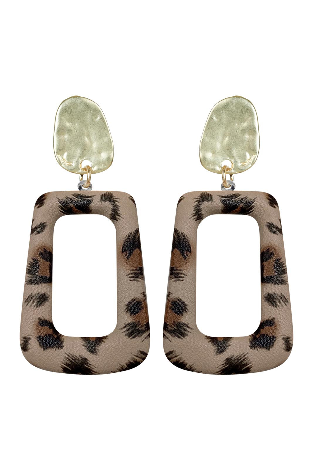 Belvoir Drop Earring - Leopard - eb&ive Earring