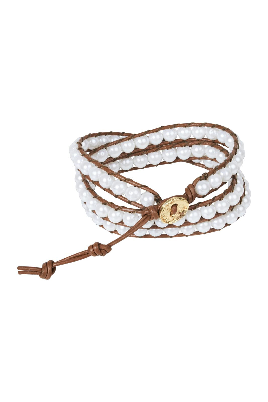 Capella Wrap Bracelet - Tan - eb&ive Bracelet