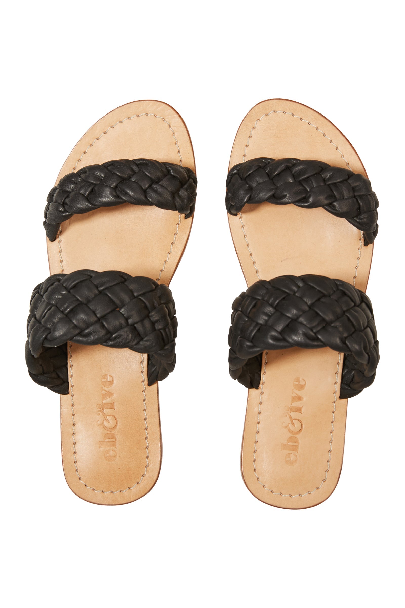 Lotus Slide - Black - eb&ive Footwear - Sandals