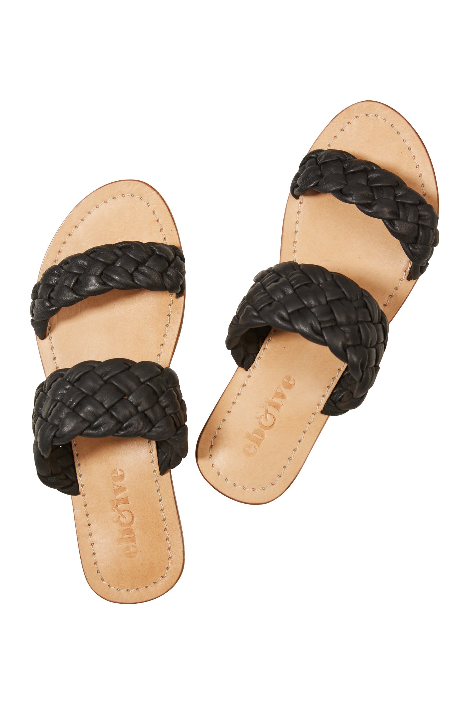 Lotus Slide - Black - eb&ive Footwear - Sandals