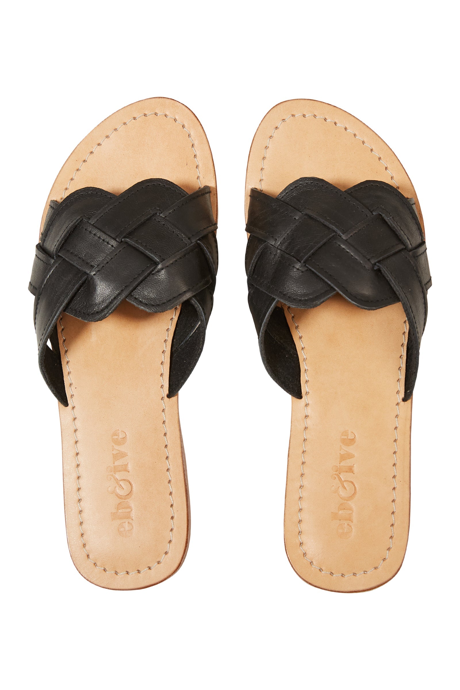 Alma Slide - Black - eb&ive Footwear - Sandals