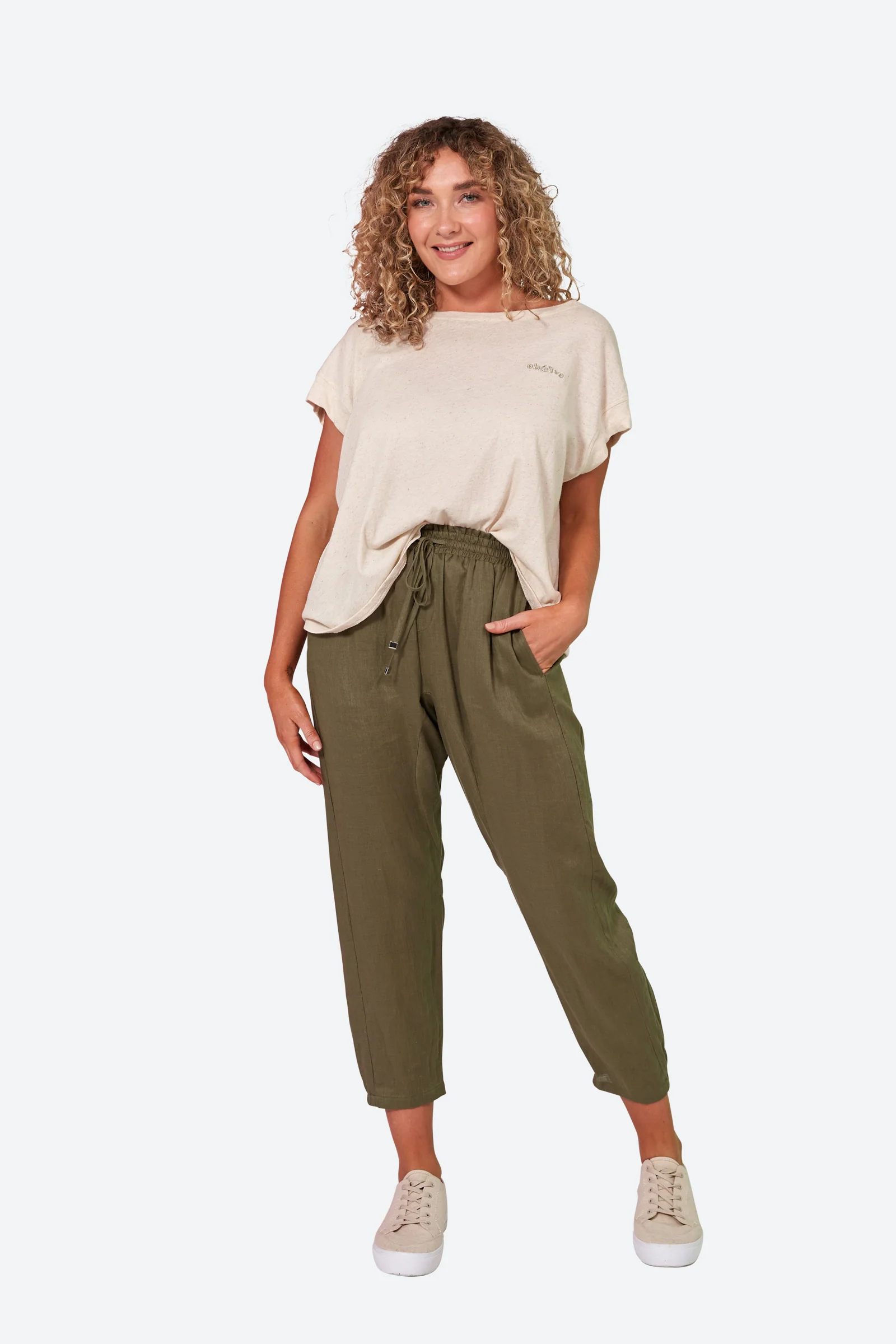 Studio Relaxed Pant - Khaki