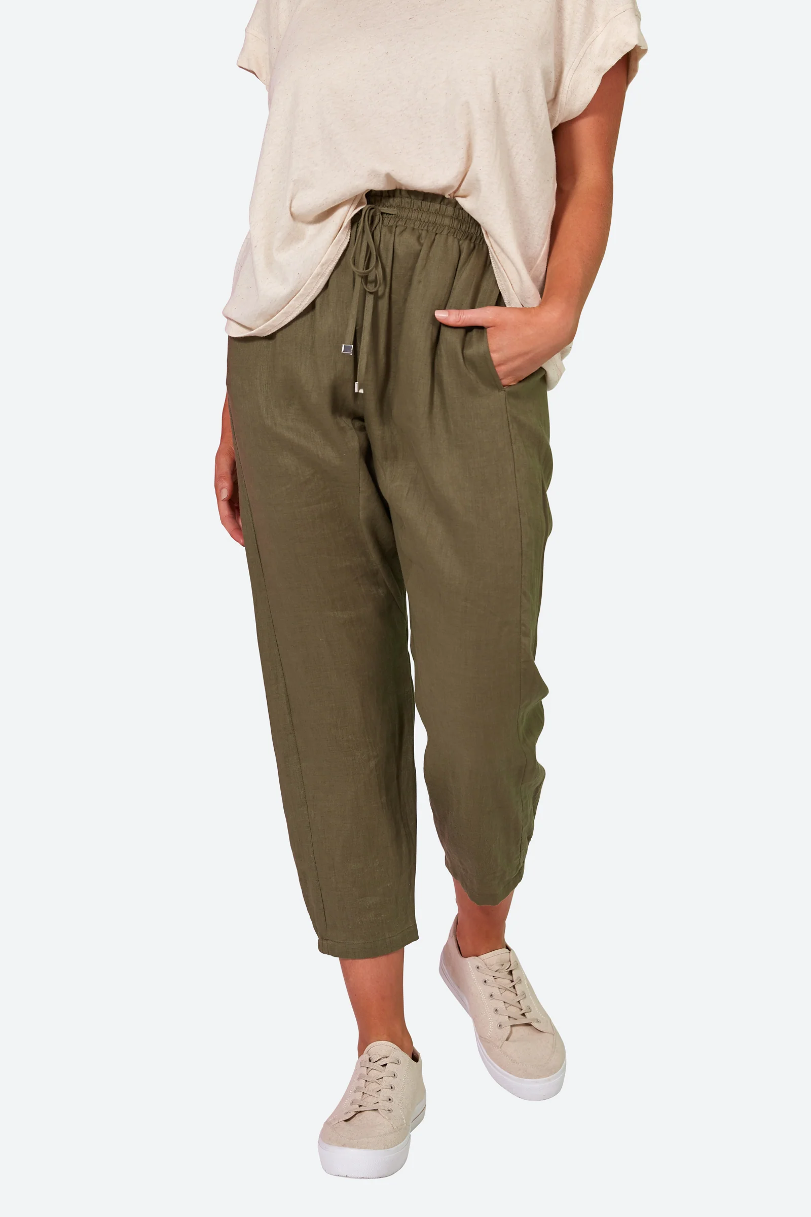 Studio Relaxed Pant - Khaki