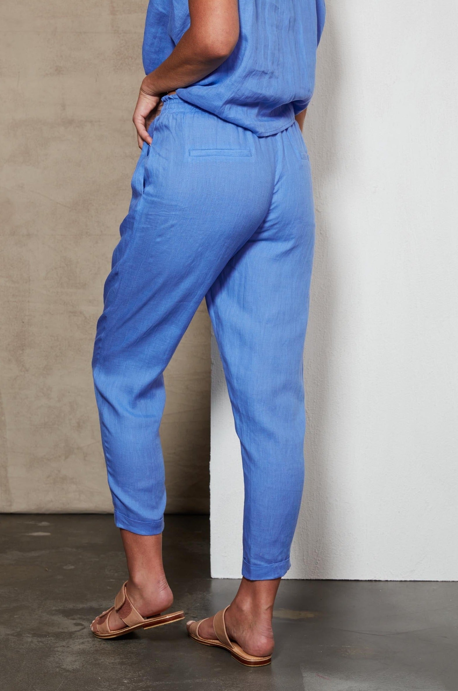 Indica Pant - Capri - eb&ive Clothing - Pant Relaxed Linen