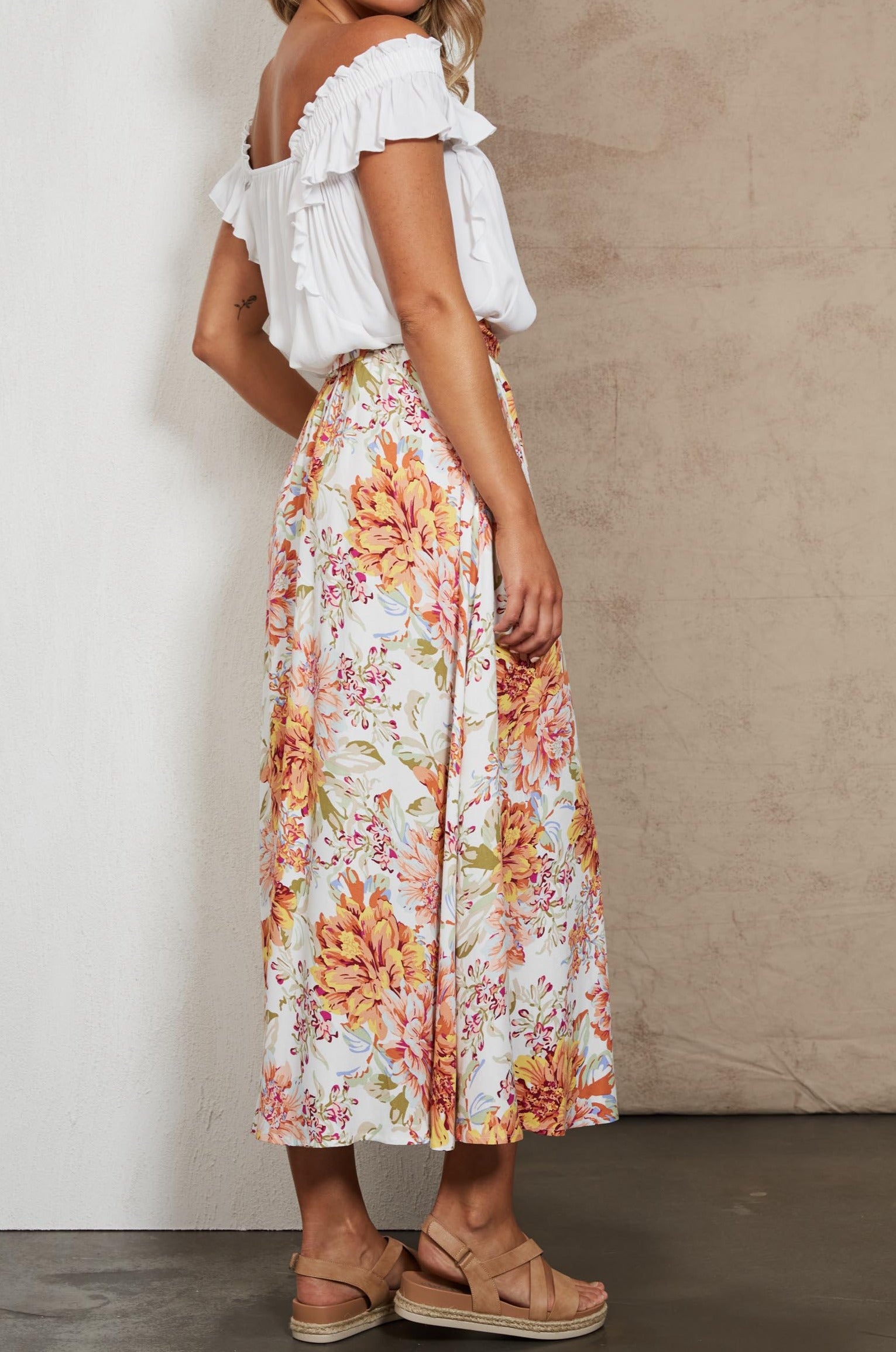 Alma Maxi Skirt - Salt Jardin - eb&ive Clothing - Skirt Maxi