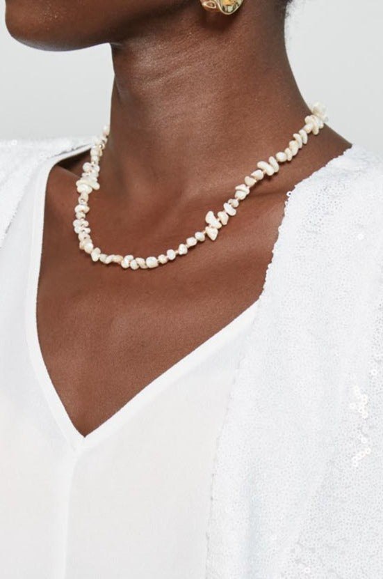 Belladonna Necklace - Pearl - eb&ive Necklace