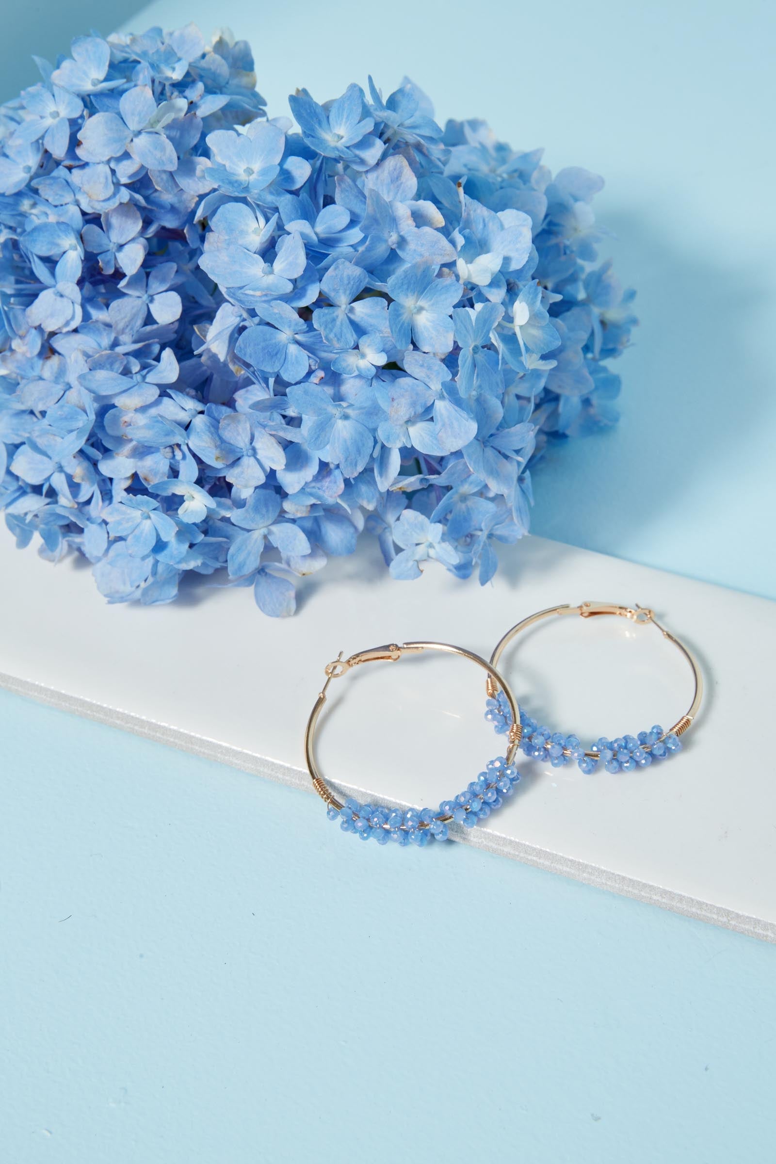 Mimosa Hoop Earring - Capri - eb&ive Earring