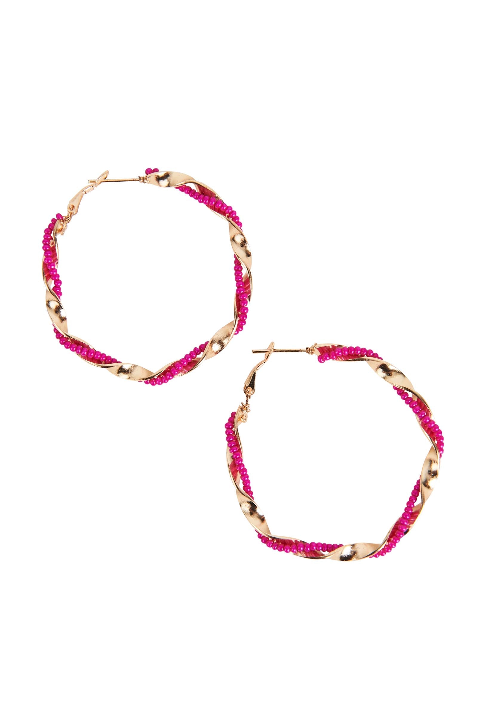 Mimosa Twist Hoop - Candy - eb&ive Earring